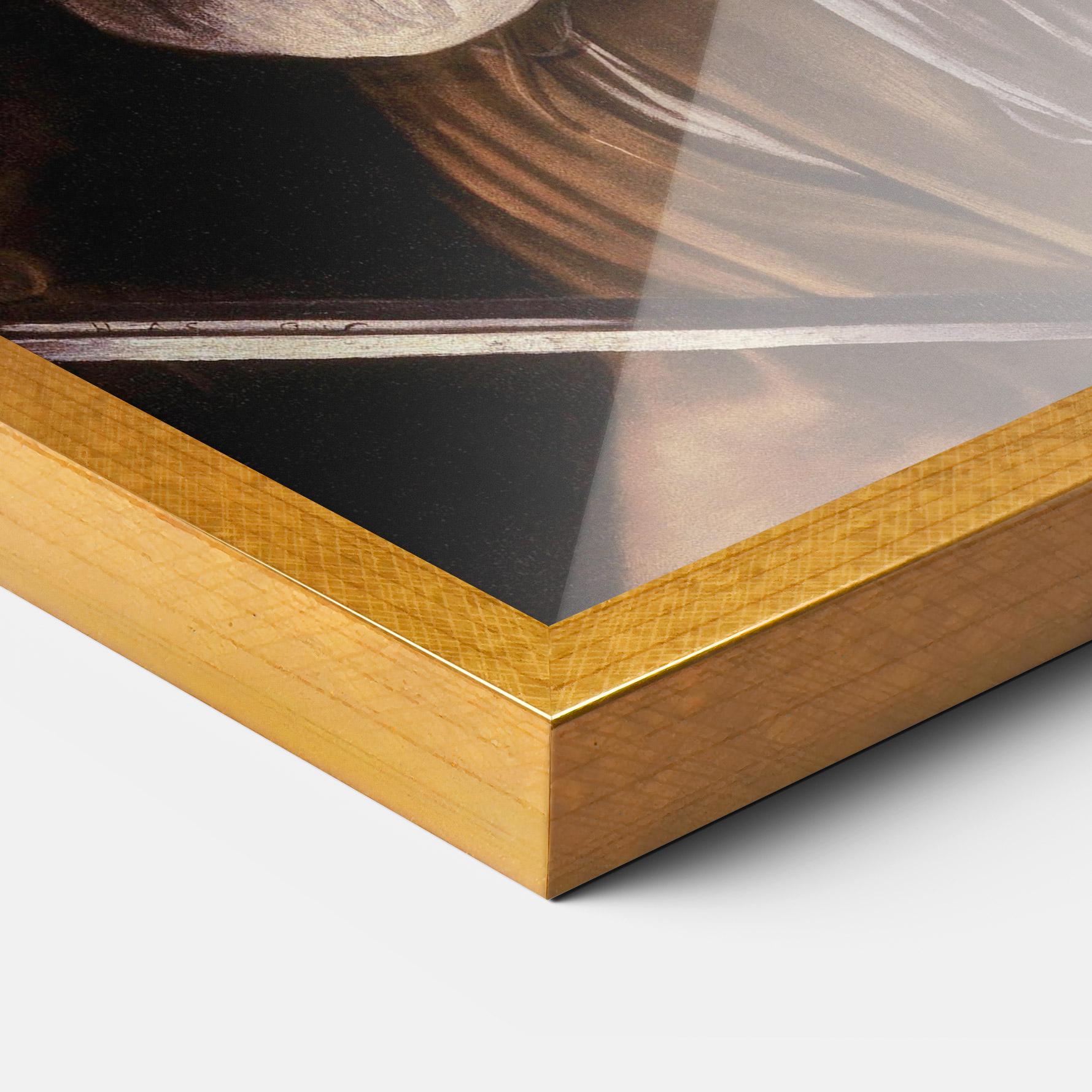 Poster Înrămat David With The Head Of Goliath mockup 3