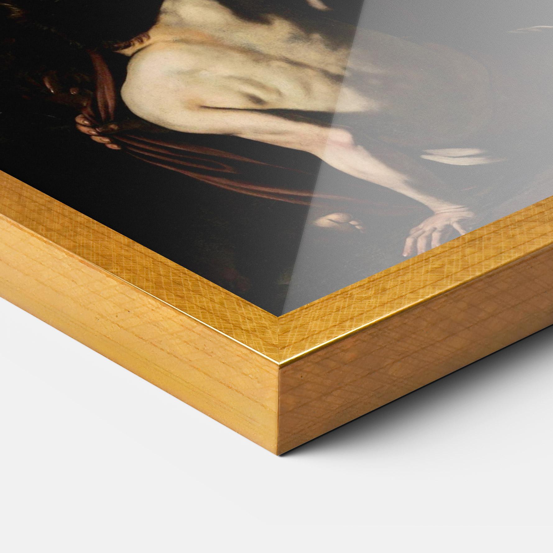 Poster Înrămat Sette Opere Di Misericordia mockup 3