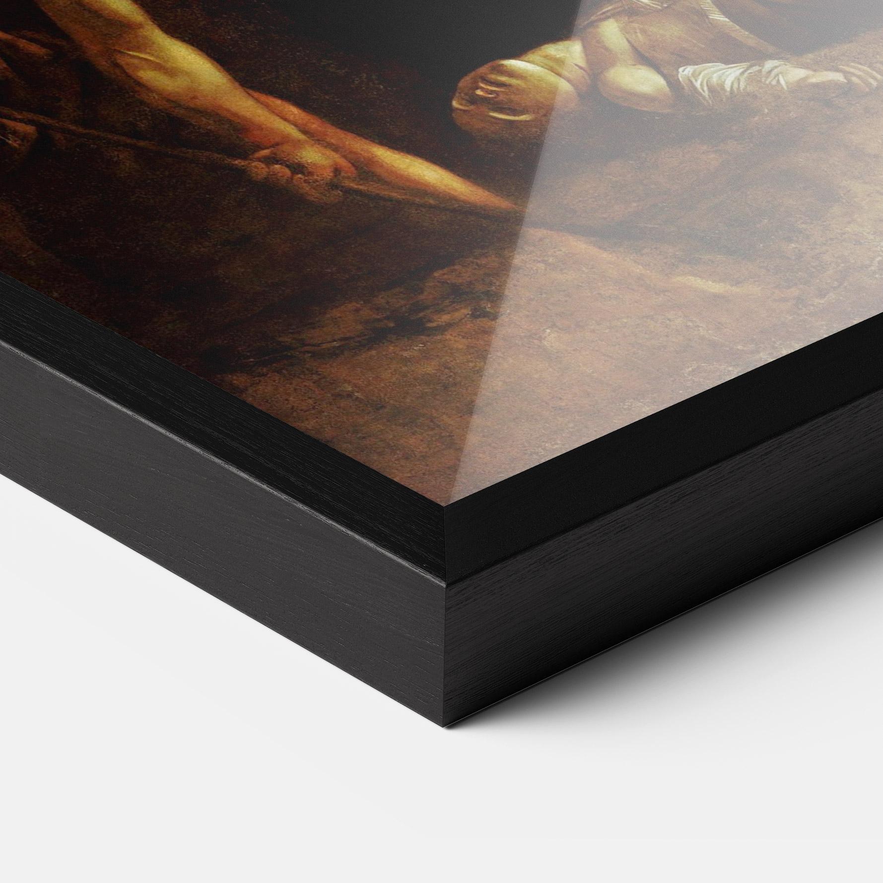 Poster Înrămat Burial Of Saint Lucy mockup 3