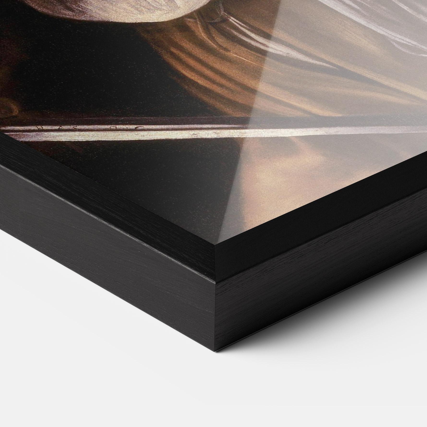 Poster Înrămat David With The Head Of Goliath mockup 3