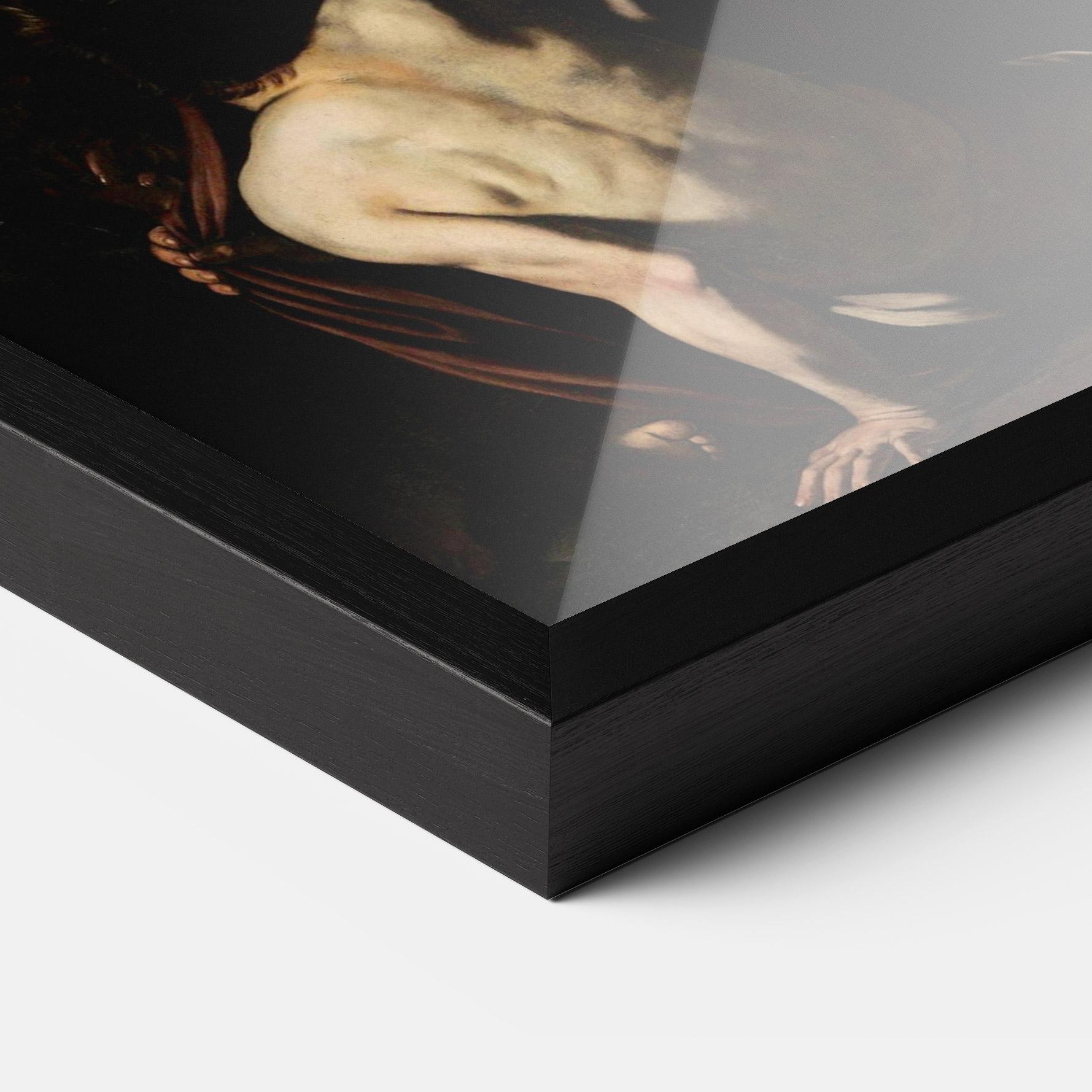 Poster Înrămat Sette Opere Di Misericordia mockup 3