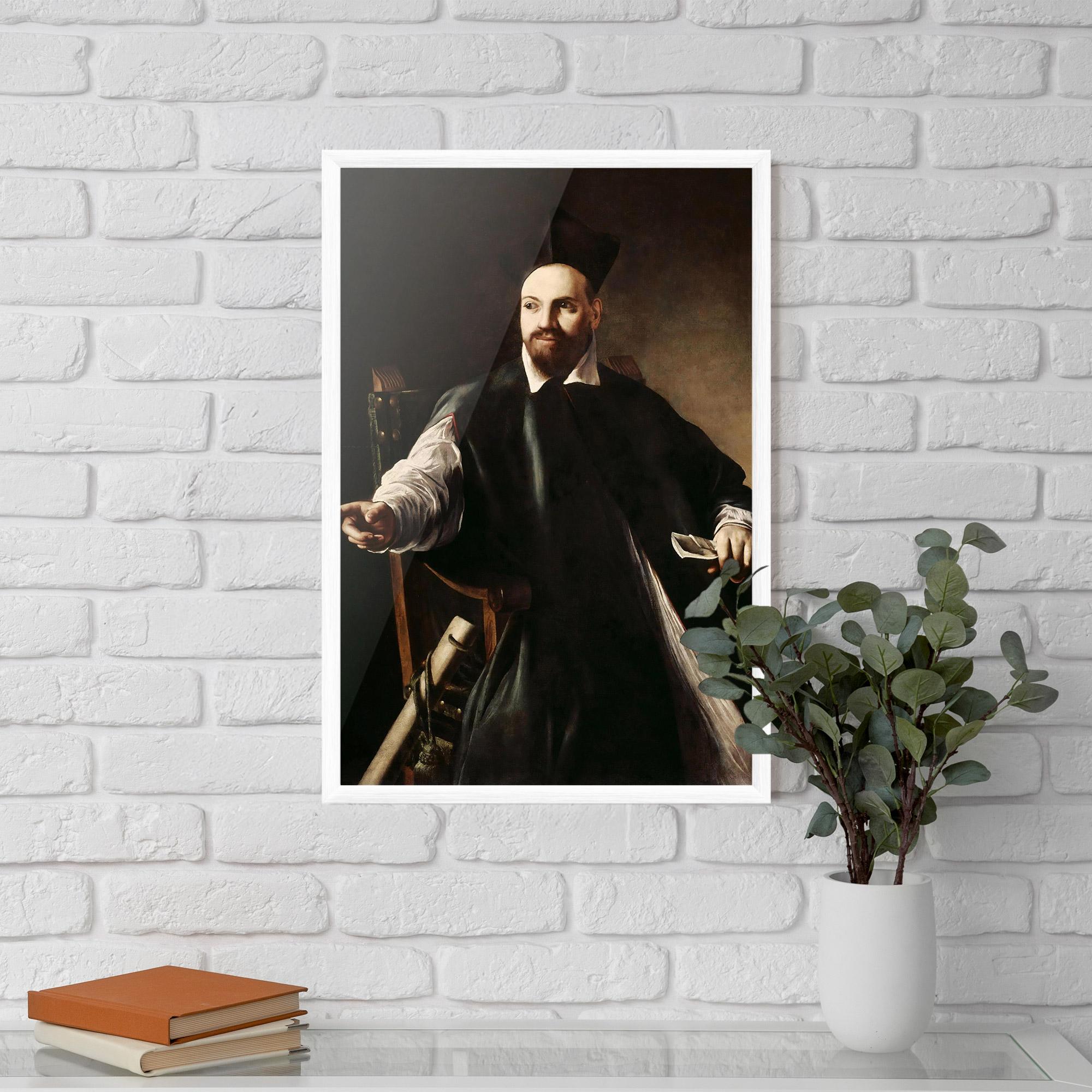 Poster Înrămat Caravaggio Maffeo Barberini mockup 5