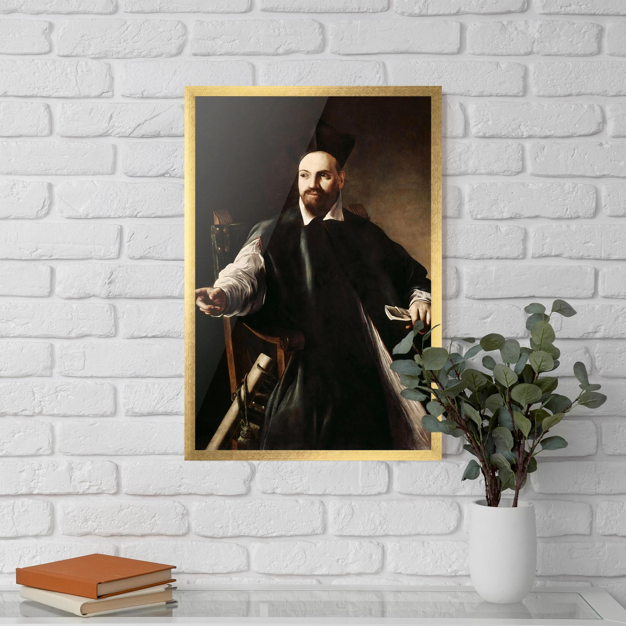Poster Înrămat Caravaggio Maffeo Barberini mockup 5