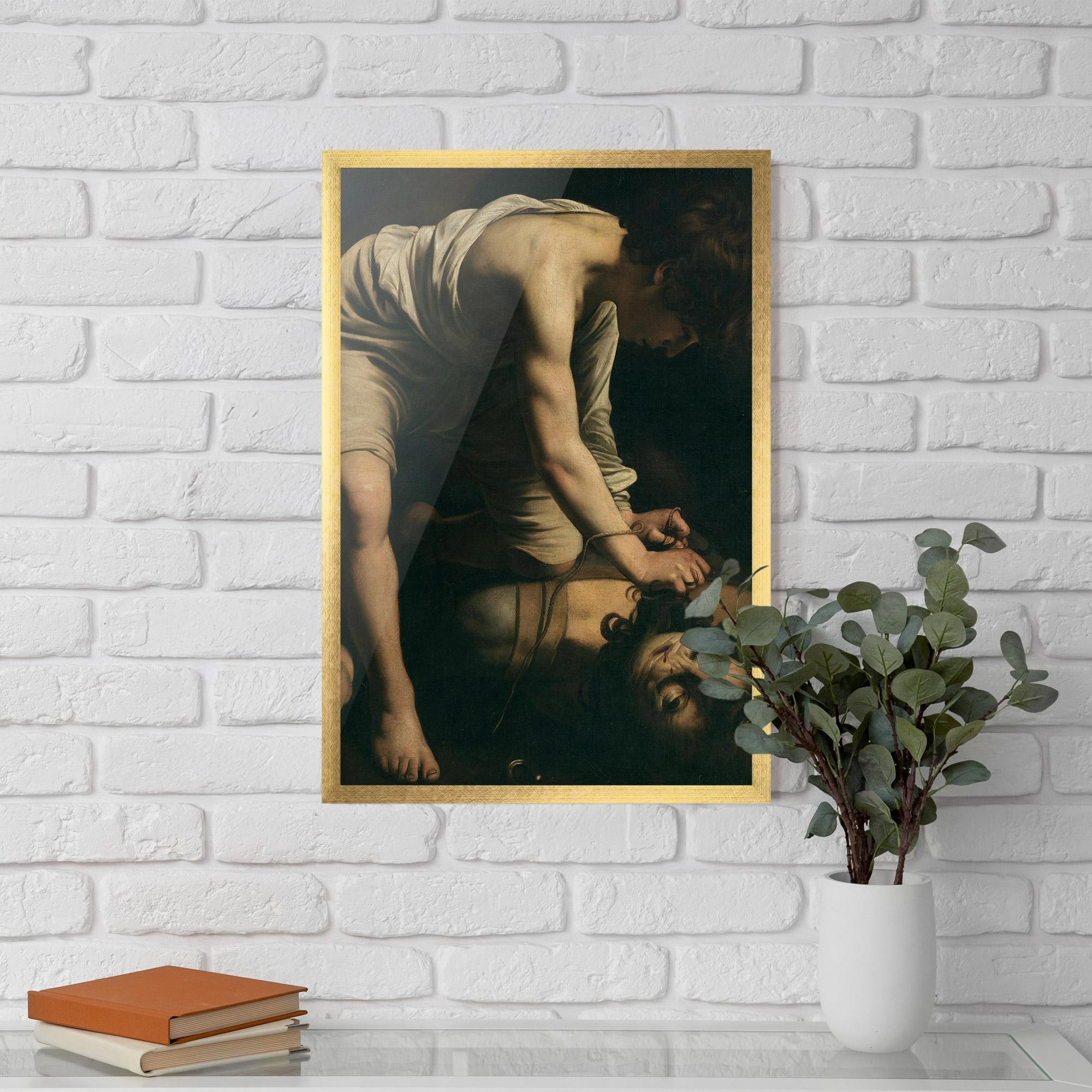 Poster Înrămat David And Goliath mockup 5