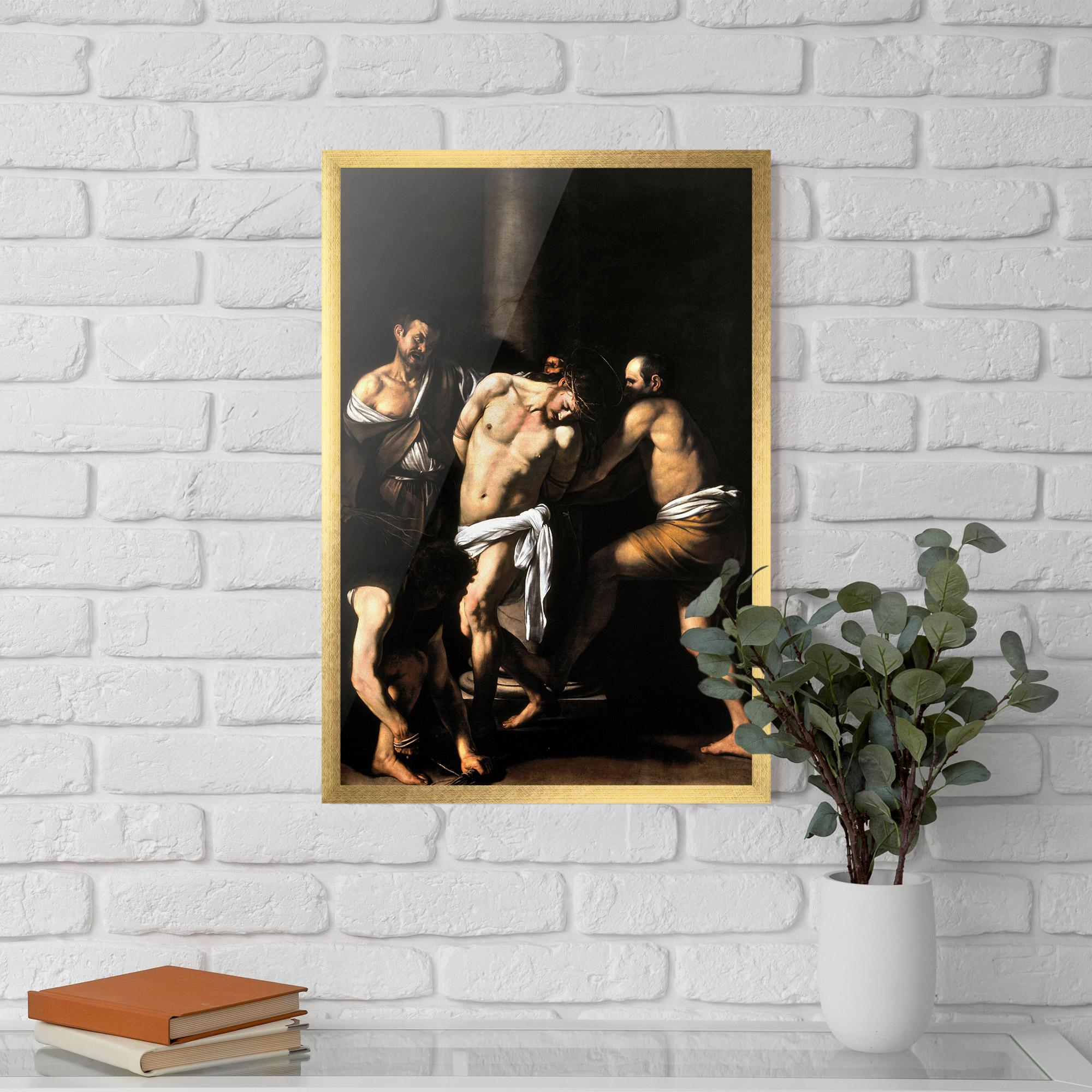 Poster Înrămat The Flagellation Of Christ mockup 5