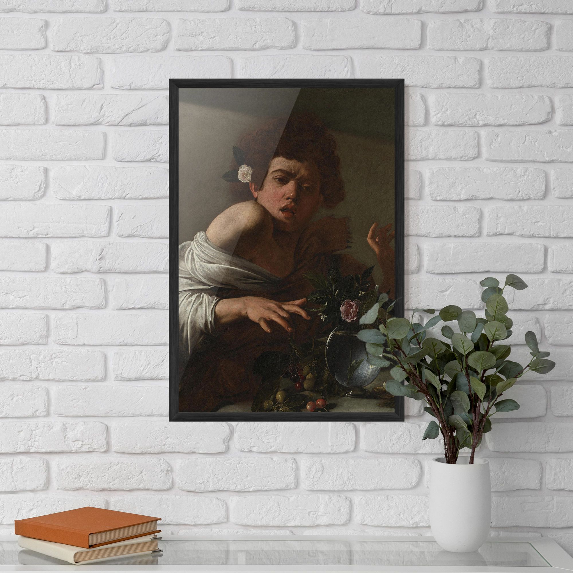 Boy Bitten By A Lizard mockup 5