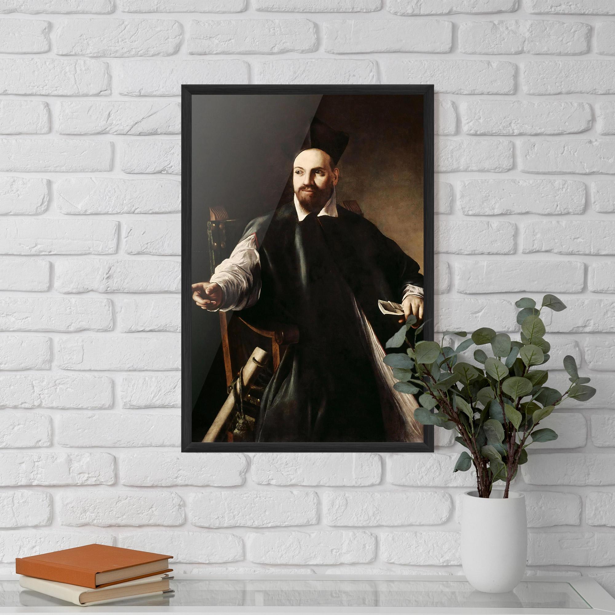 Poster Înrămat Caravaggio Maffeo Barberini mockup 5