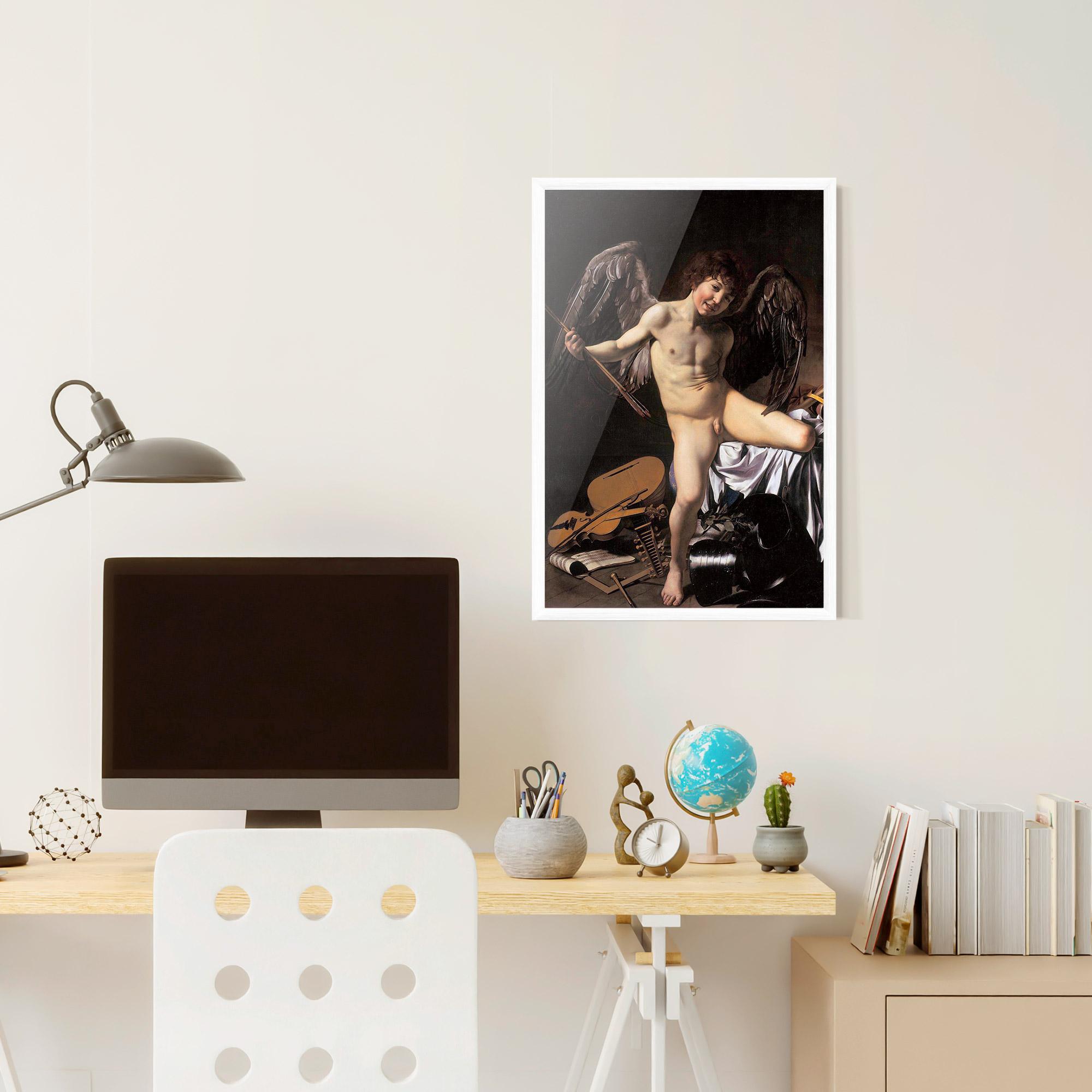 Poster Înrămat Amor Vincet Omnia mockup 6