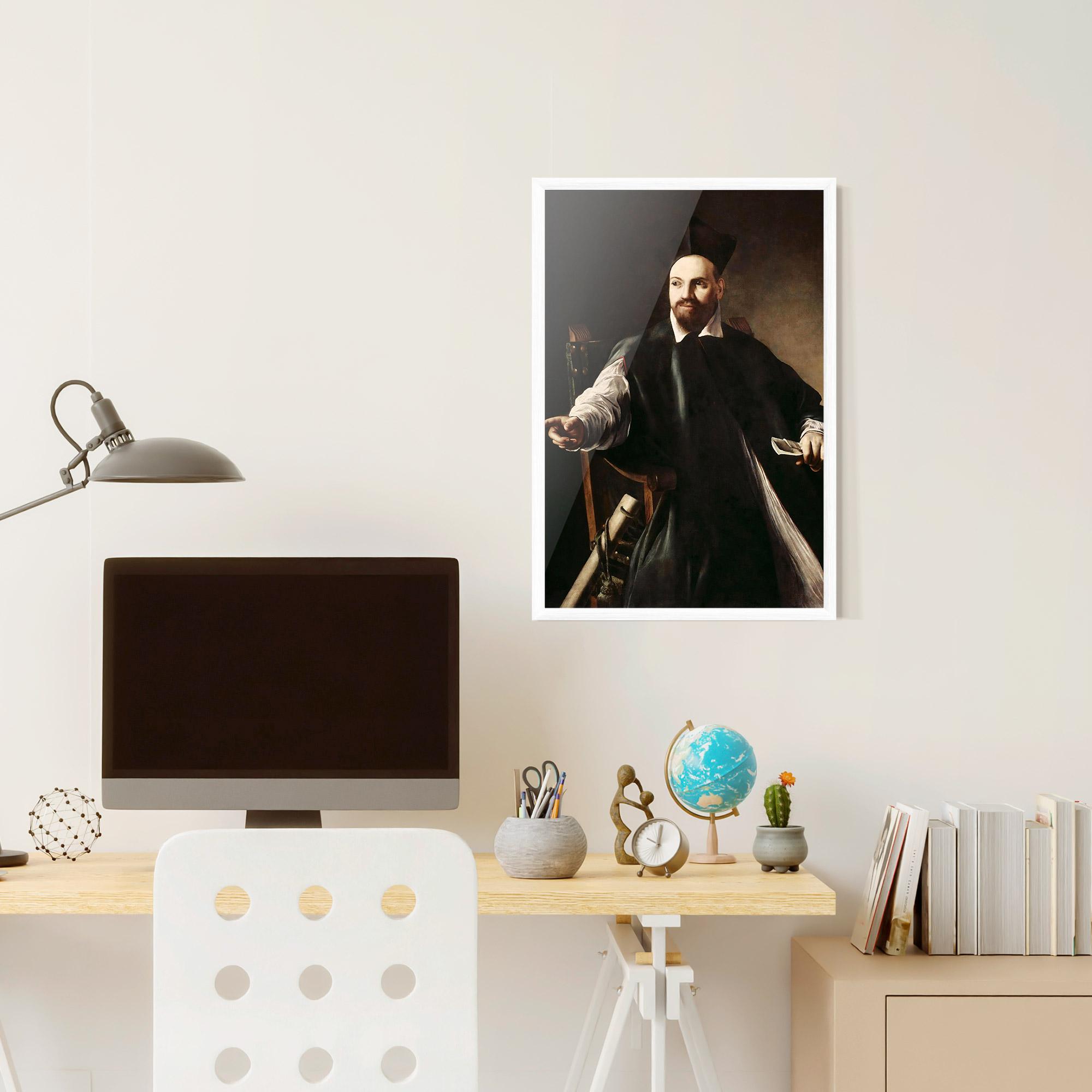 Poster Înrămat Caravaggio Maffeo Barberini mockup 6