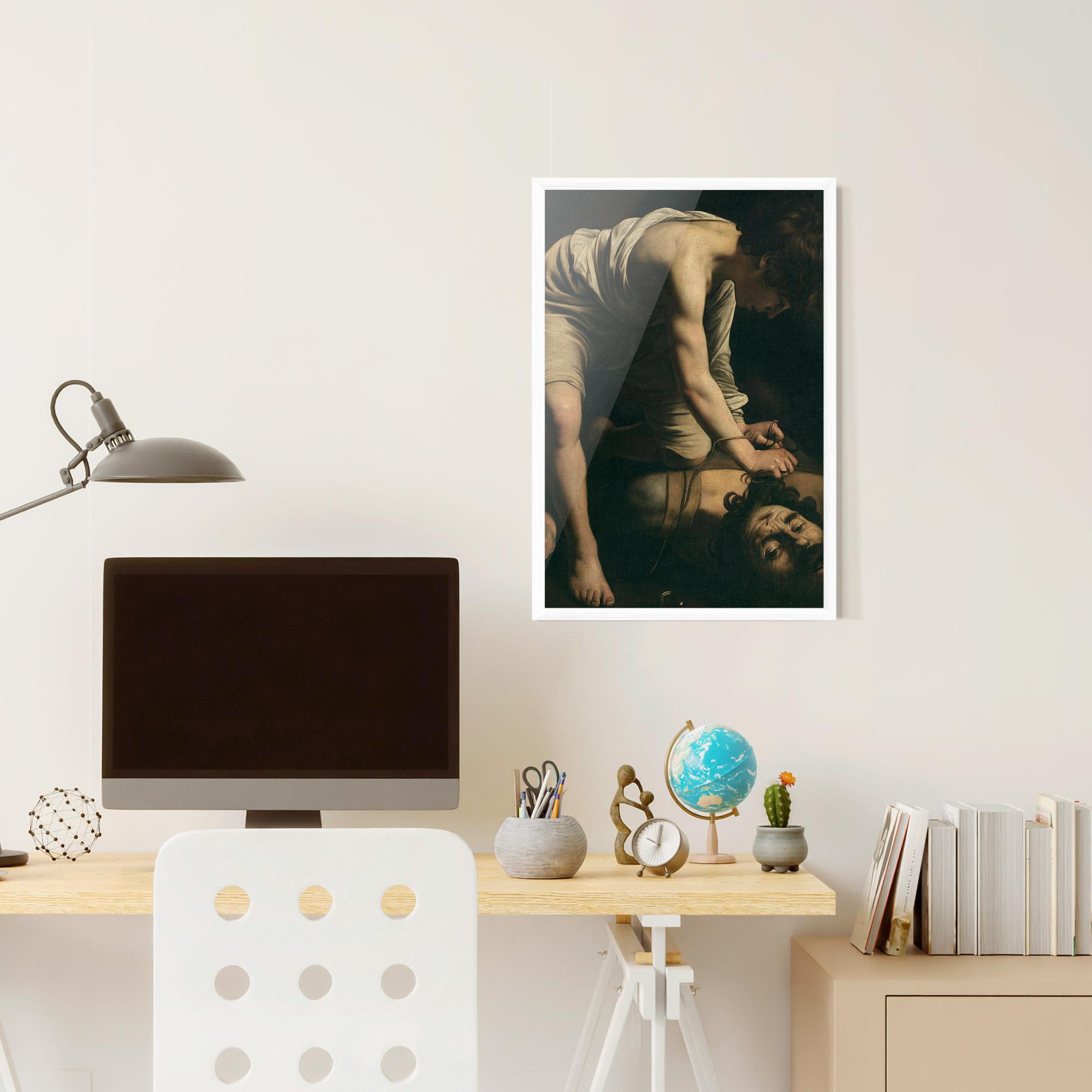 Poster Înrămat David And Goliath mockup 6