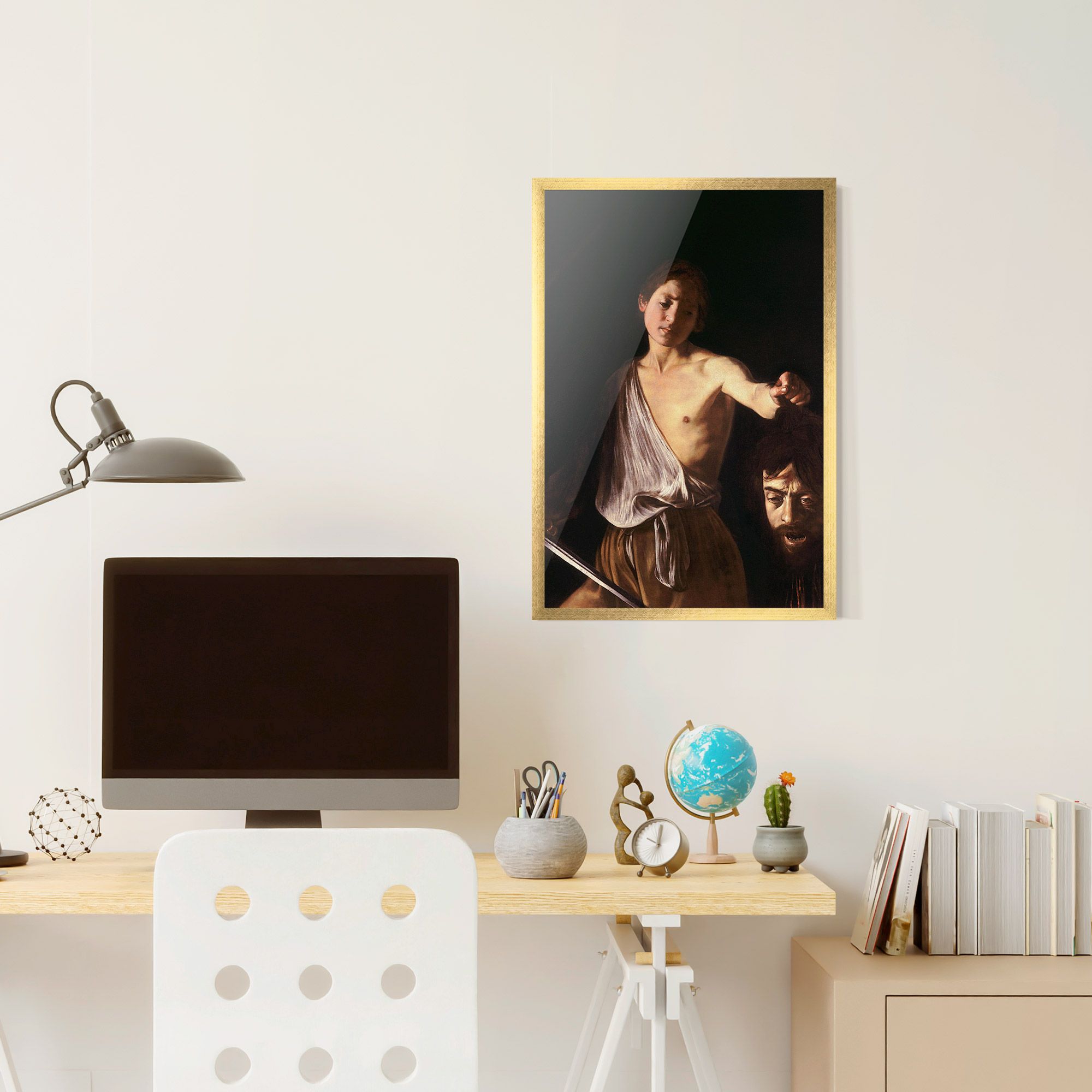 David With The Head Of Goliath mockup 6