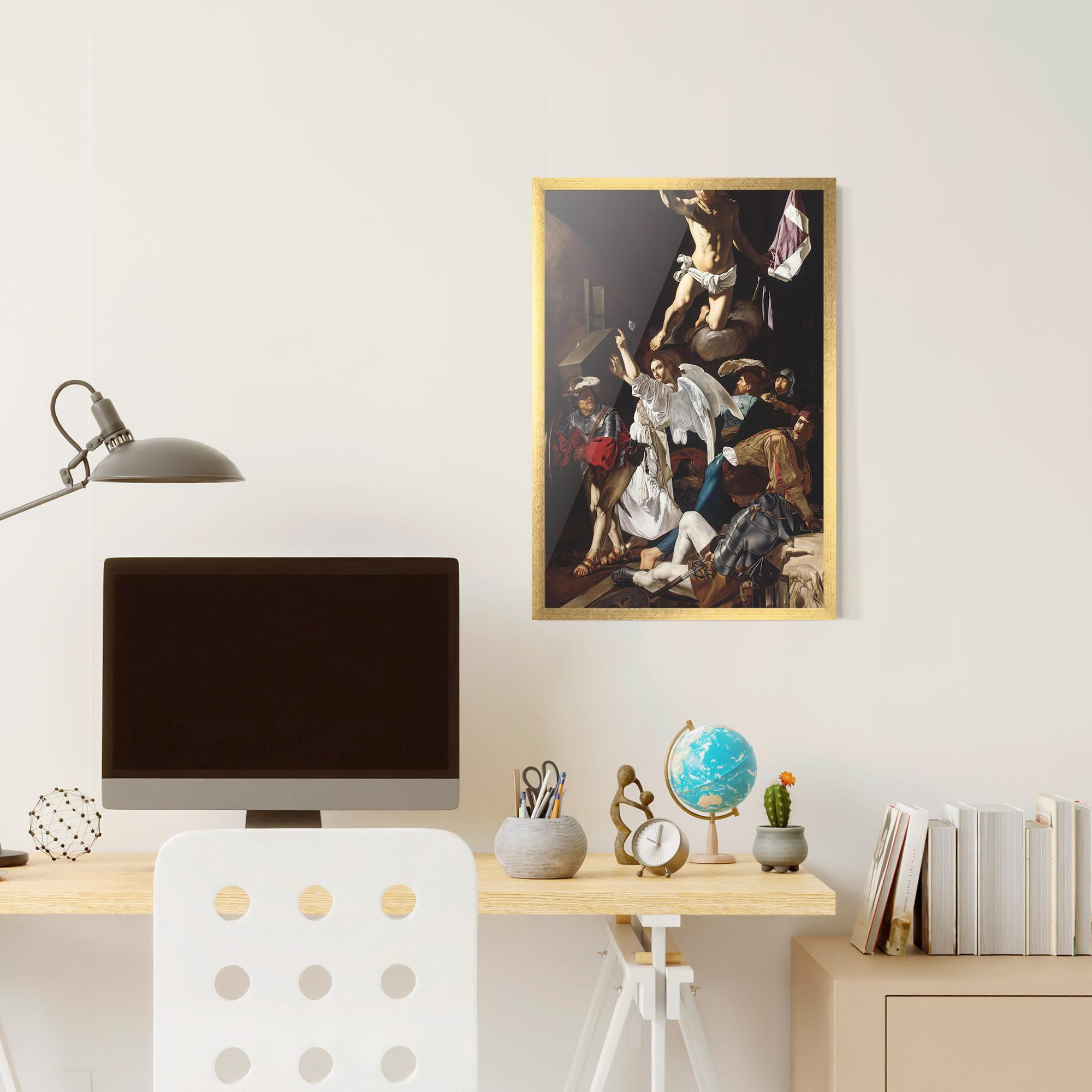 Poster Înrămat Resurrection mockup 6