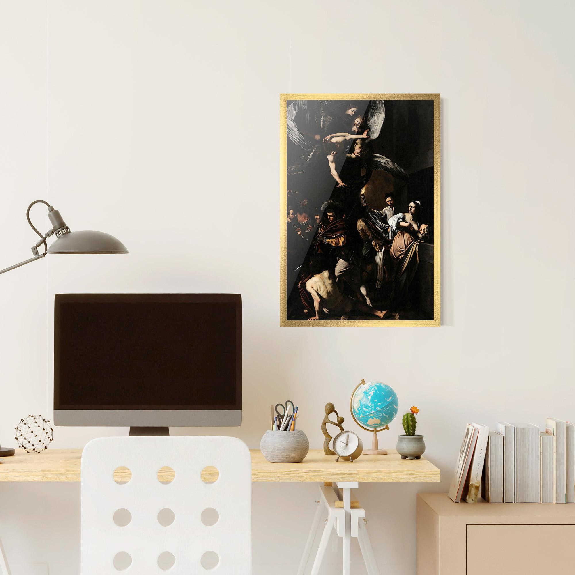 Poster Înrămat Sette Opere Di Misericordia mockup 6