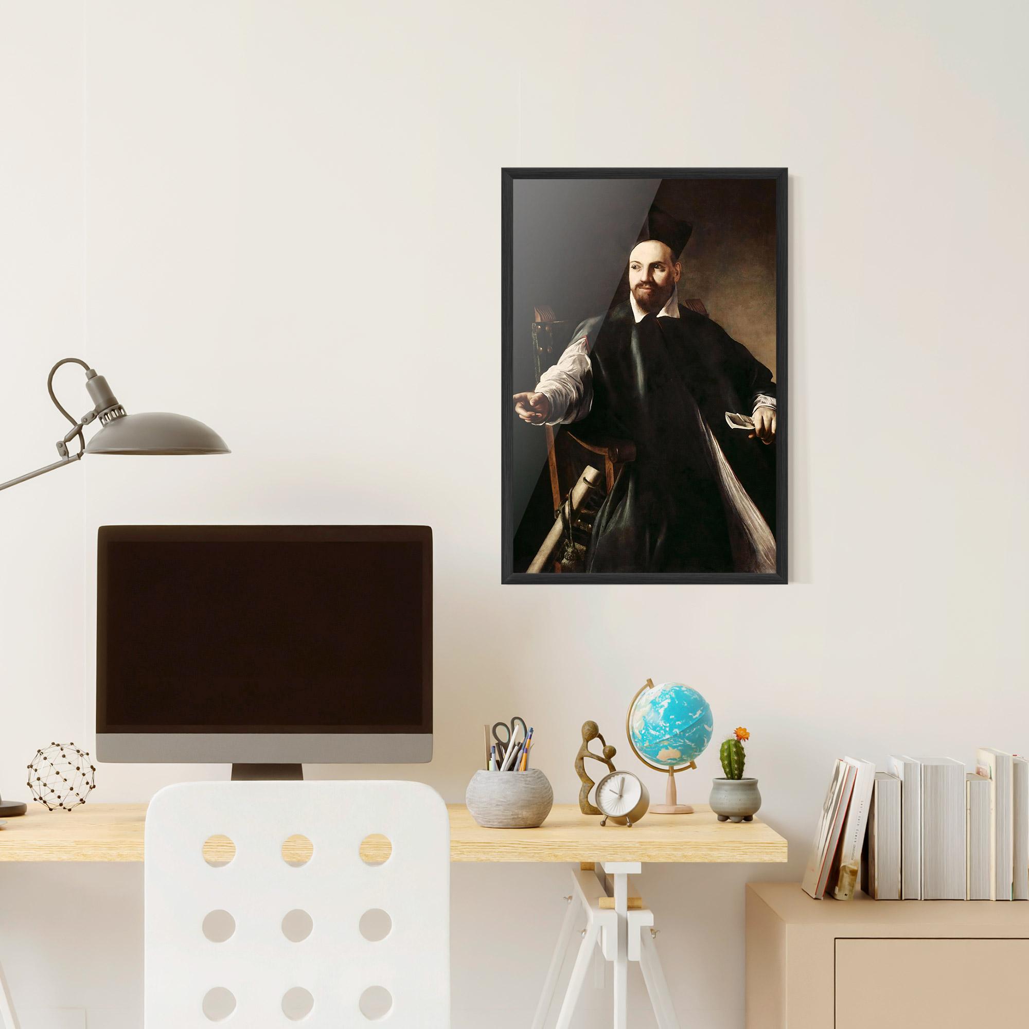 Poster Înrămat Caravaggio Maffeo Barberini mockup 6