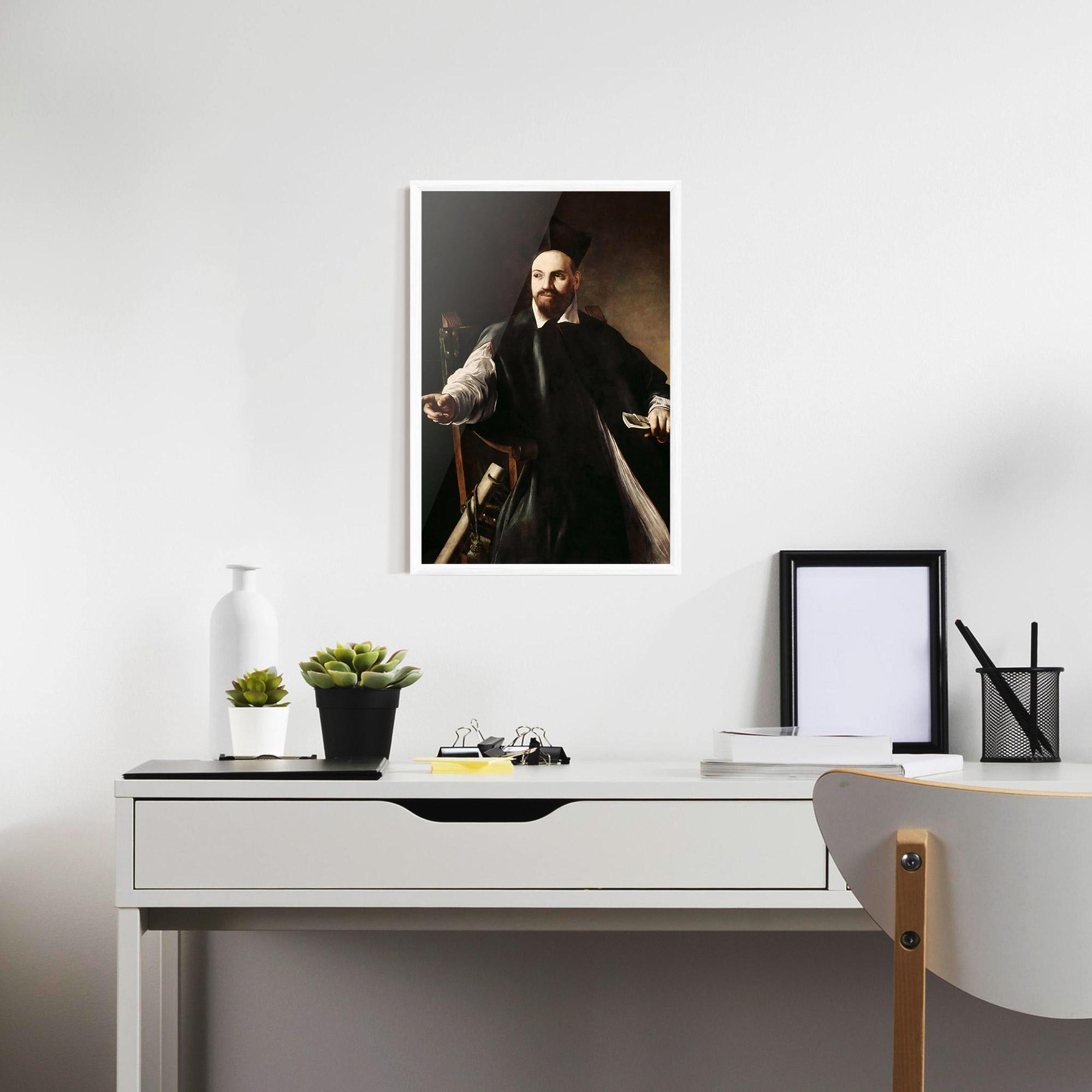 Poster Înrămat Caravaggio Maffeo Barberini mockup 7
