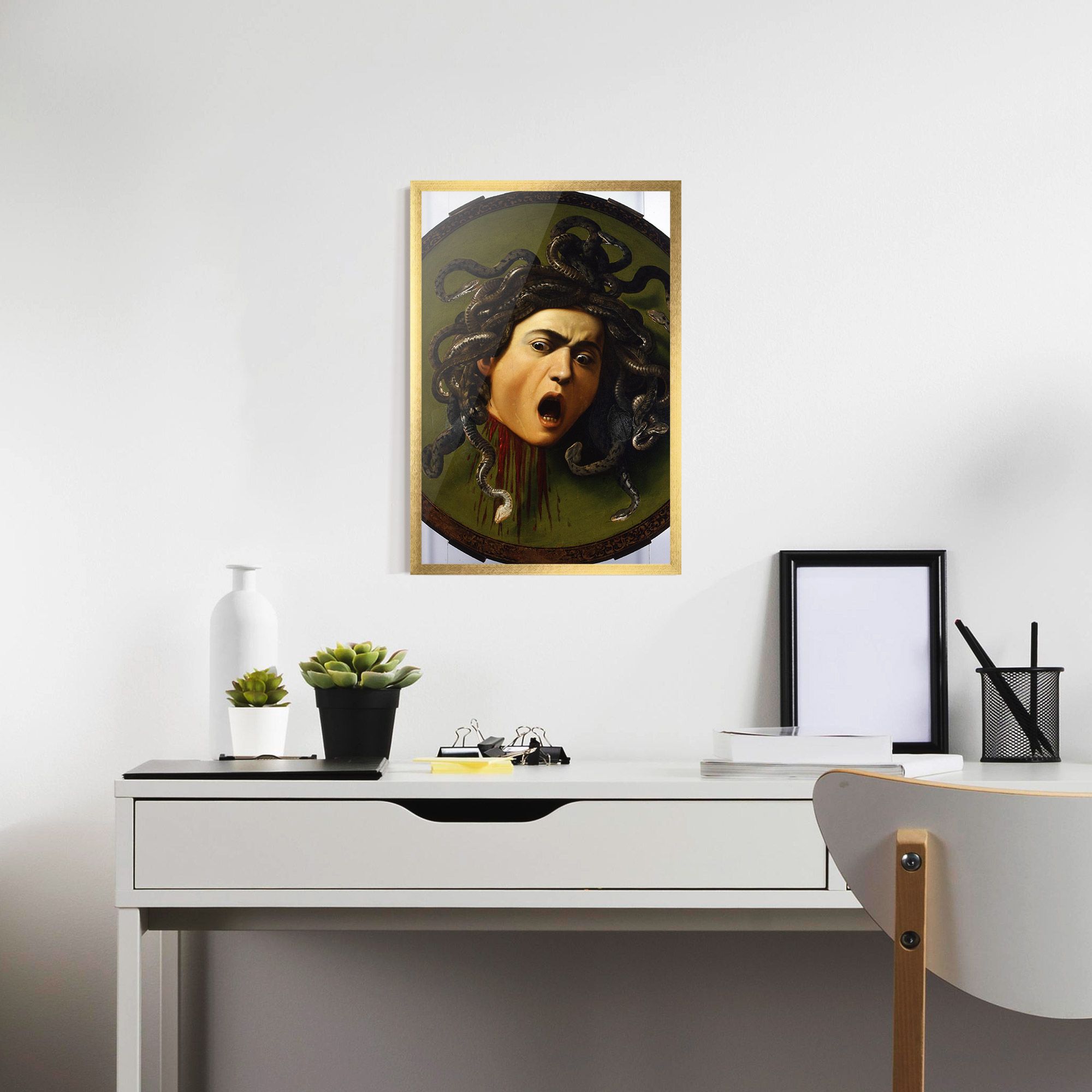 Caravaggio Medusa mockup 7