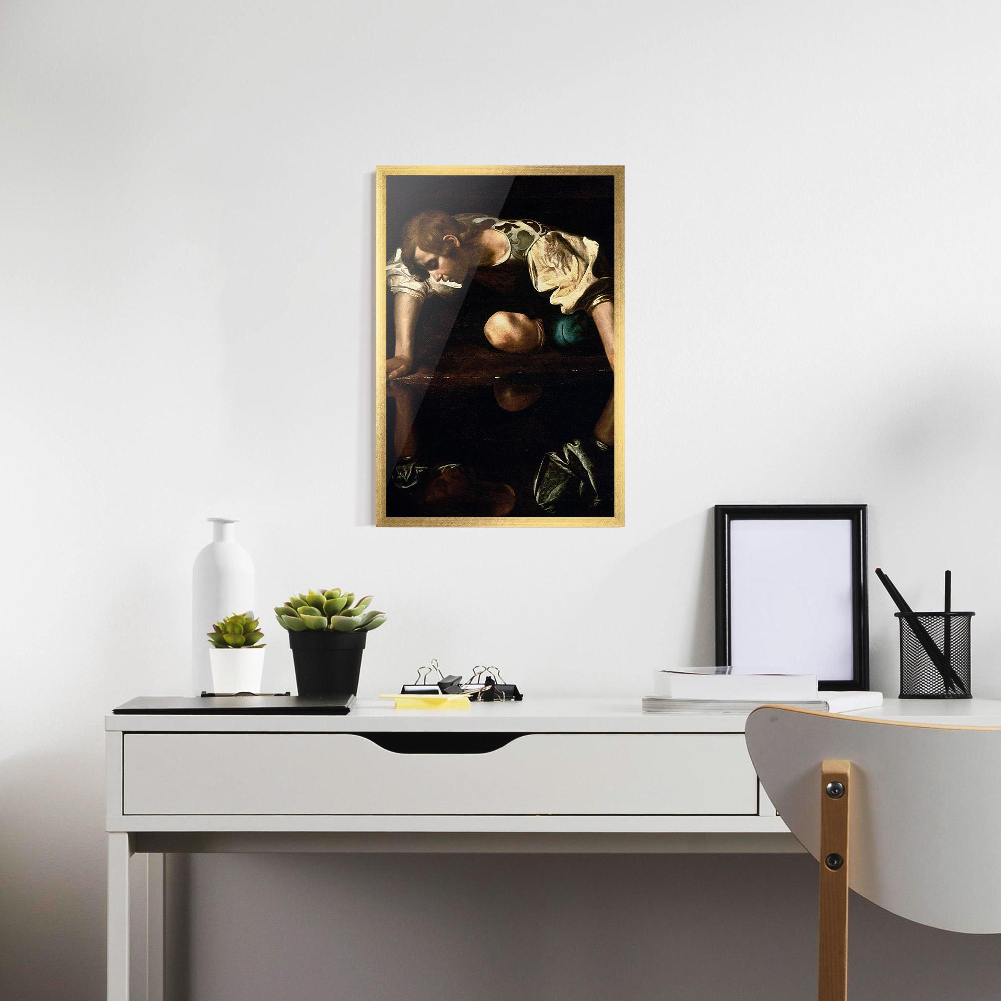 Poster Înrămat Narcissus mockup 7