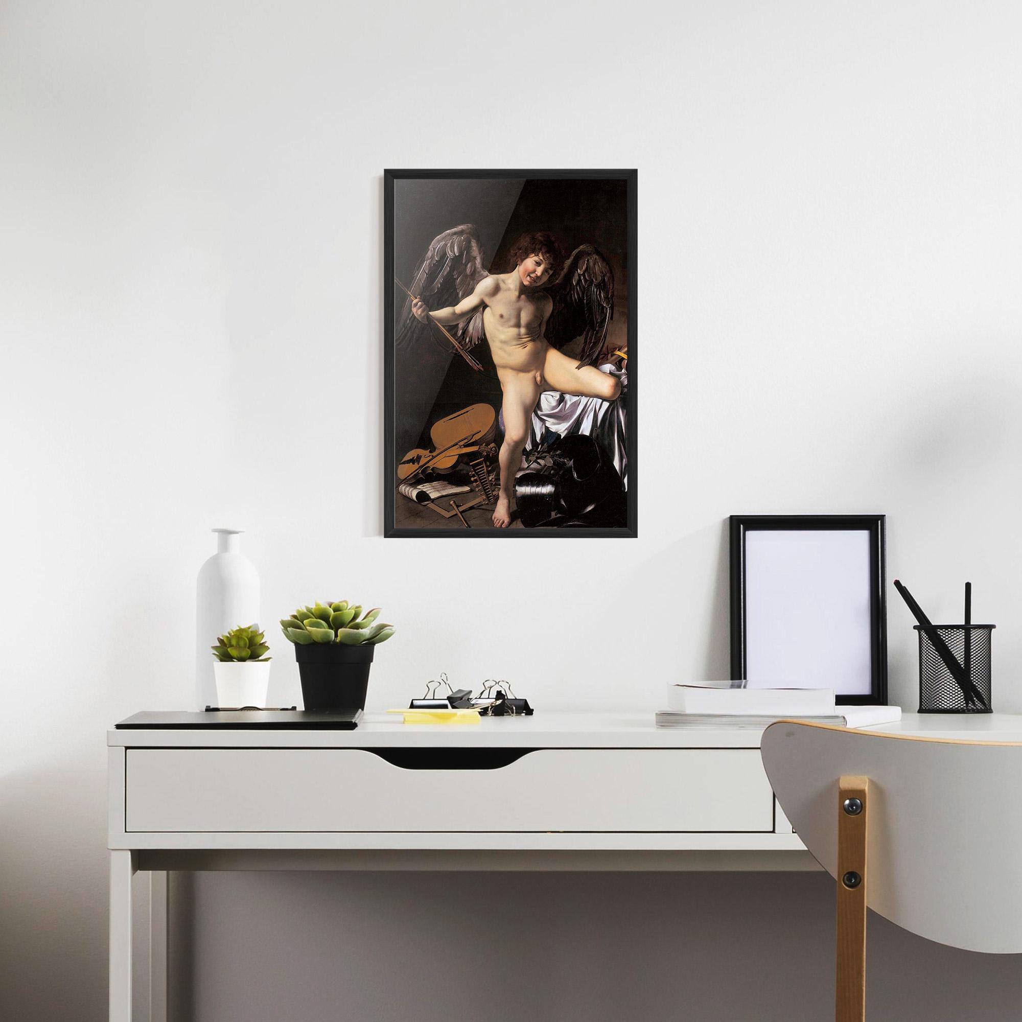 Poster Înrămat Amor Vincet Omnia mockup 7