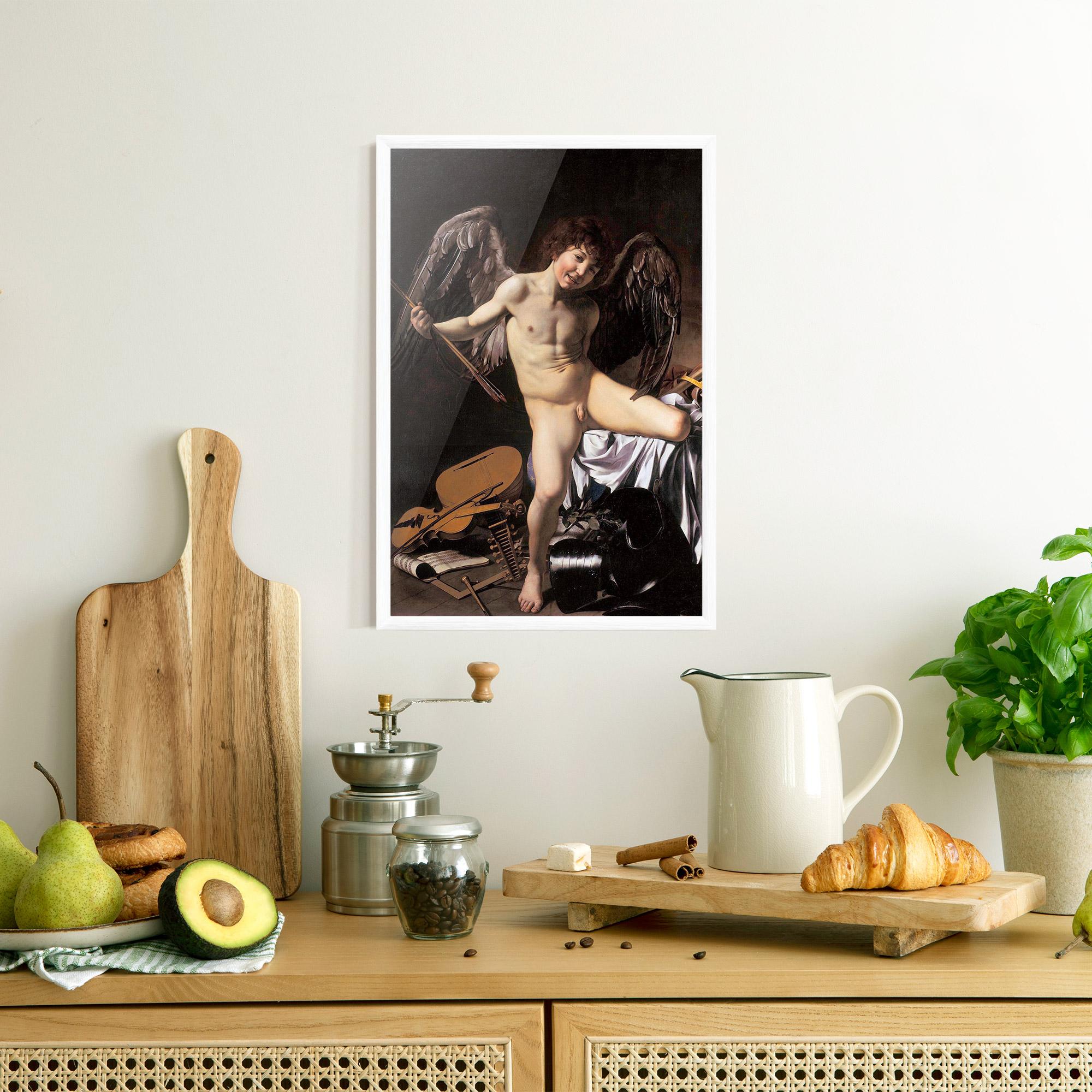 Poster Înrămat Amor Vincet Omnia mockup 8