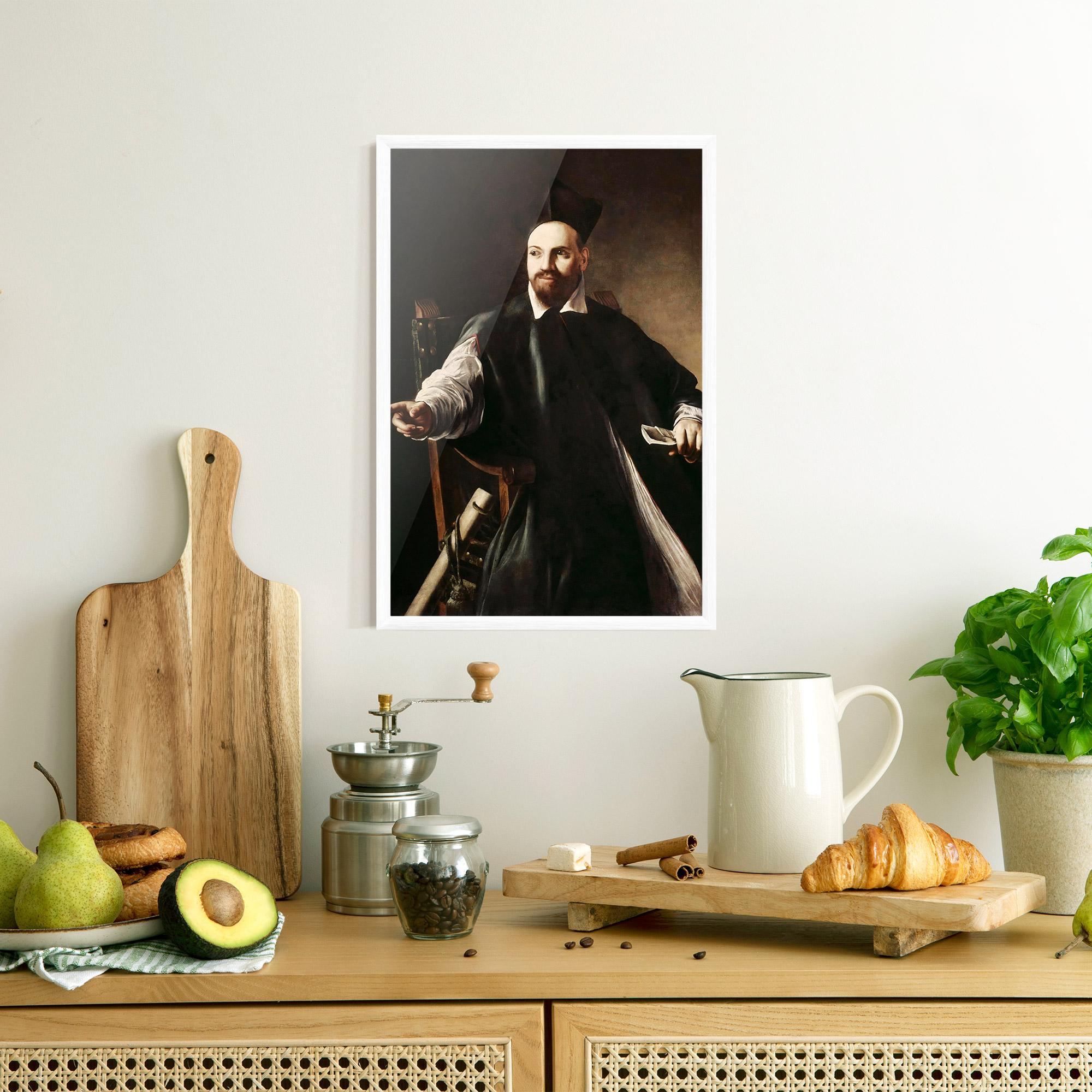 Poster Înrămat Caravaggio Maffeo Barberini mockup 8