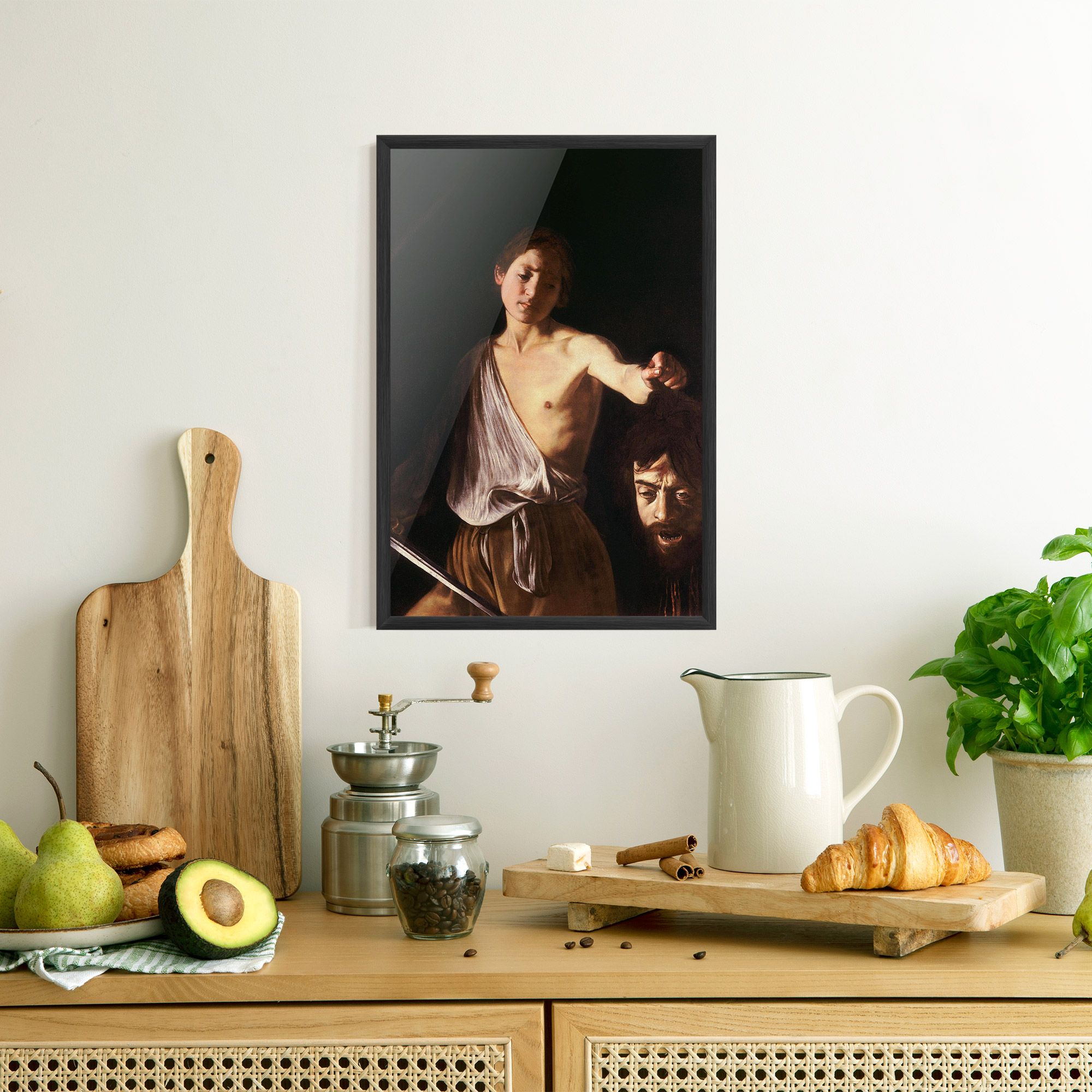 David With The Head Of Goliath mockup 8