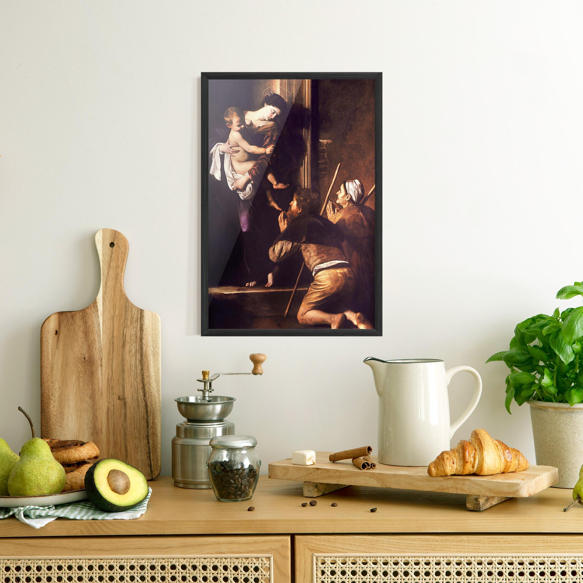 Poster Înrămat Madonna Di Loreto mockup 8