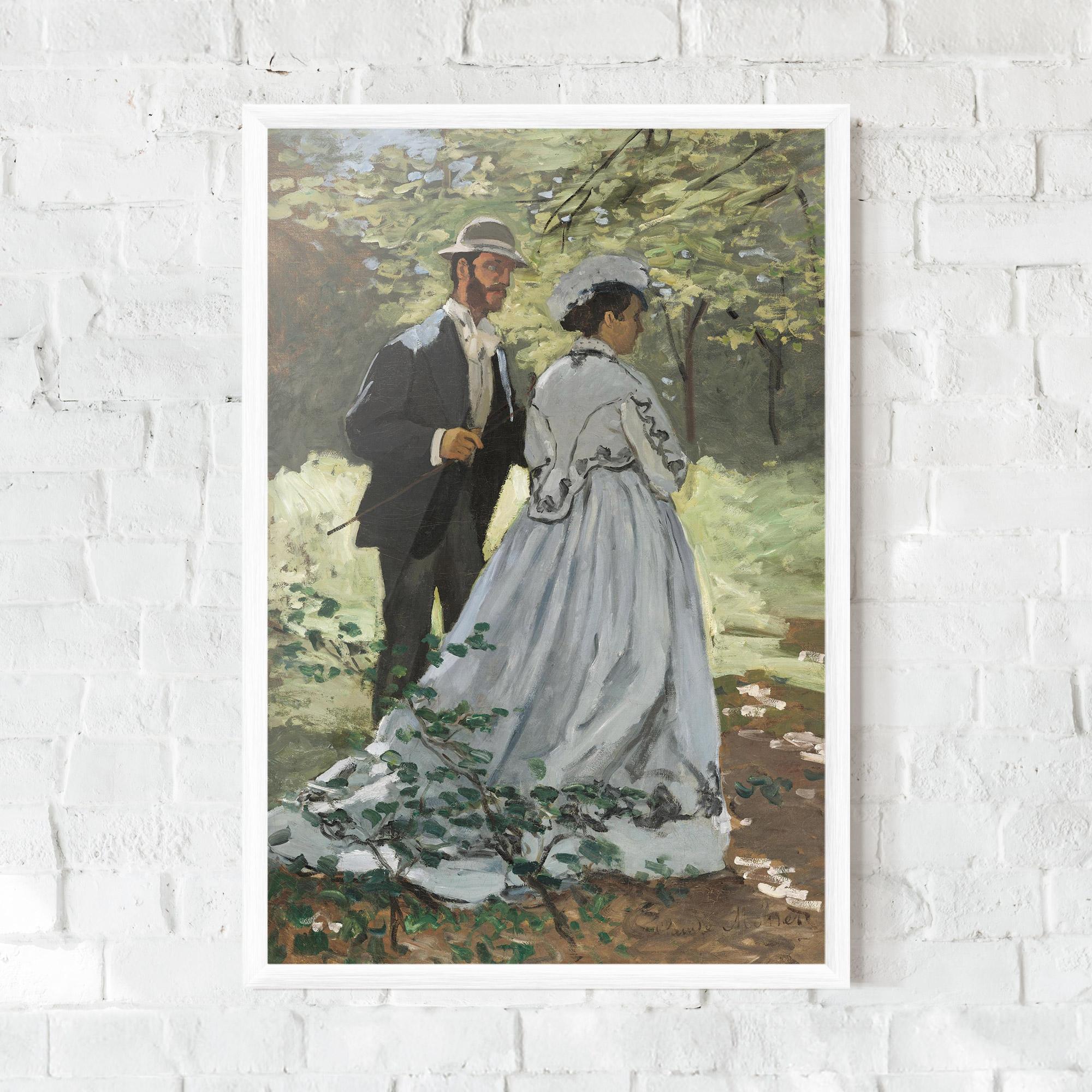 Poster Înrămat Bazille And Camille mockup 0