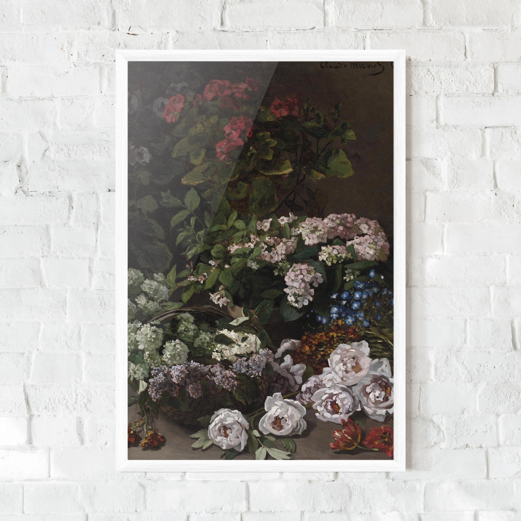 Poster Înrămat Spring Flowers Monet mockup 0