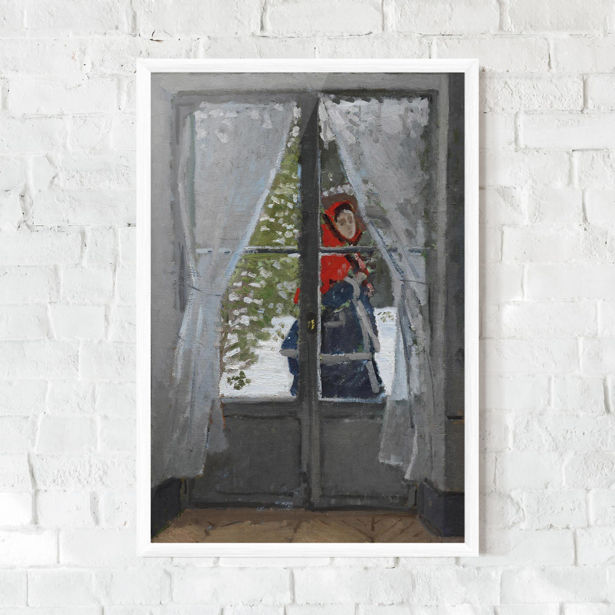 Poster Înrămat The Red Kerchief mockup 0