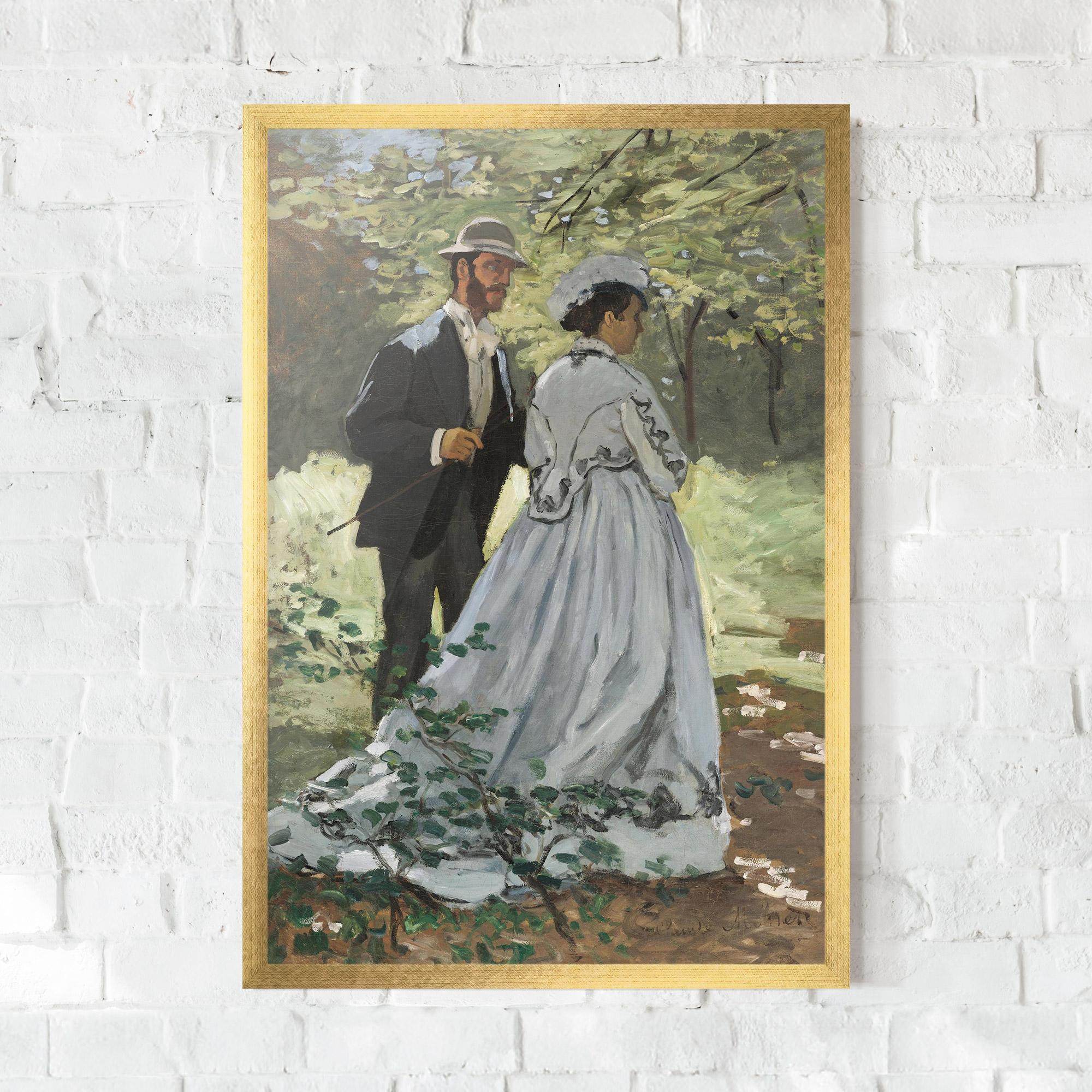 Poster Înrămat Bazille And Camille mockup 0