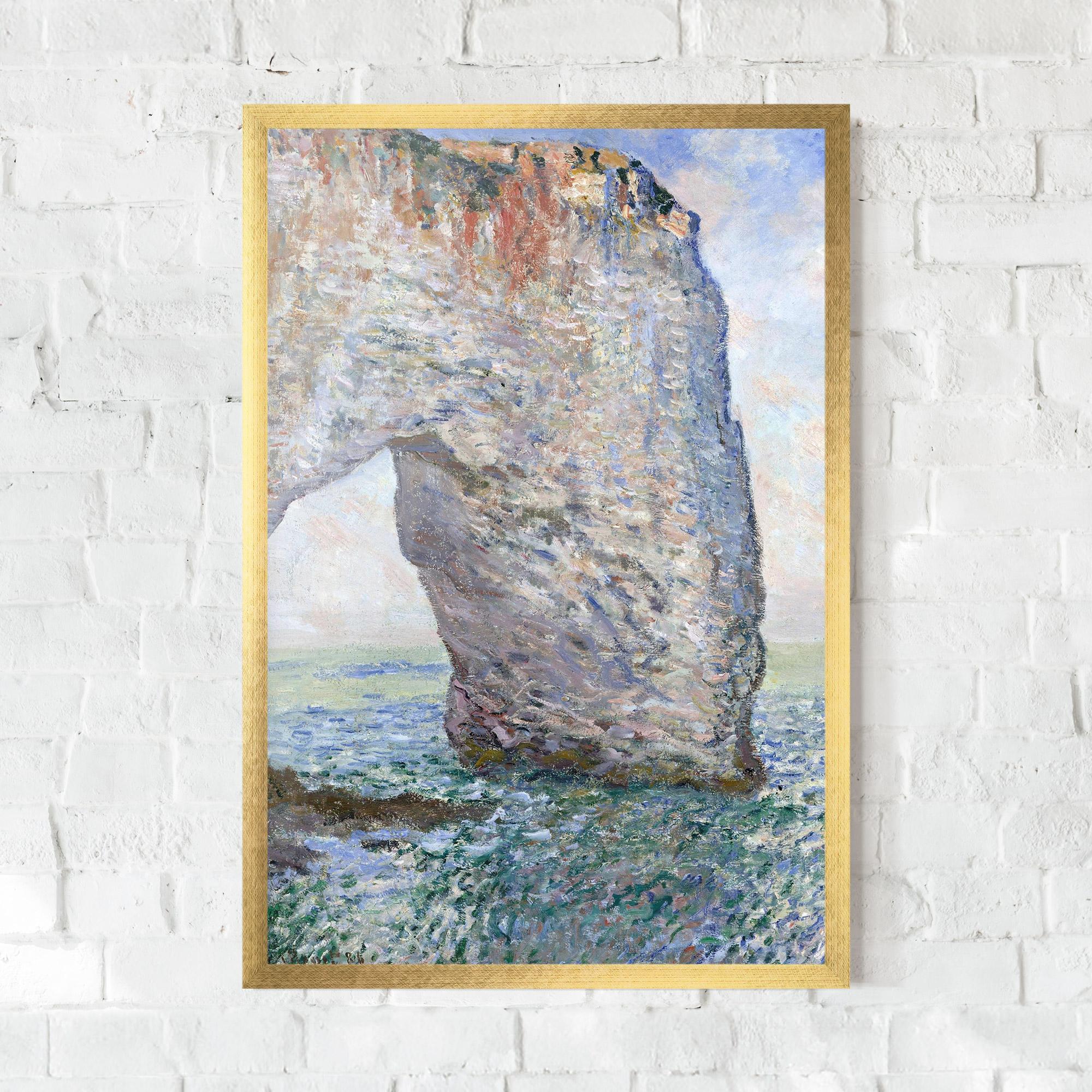 Poster Înrămat Manneporte Near Etretat mockup 0