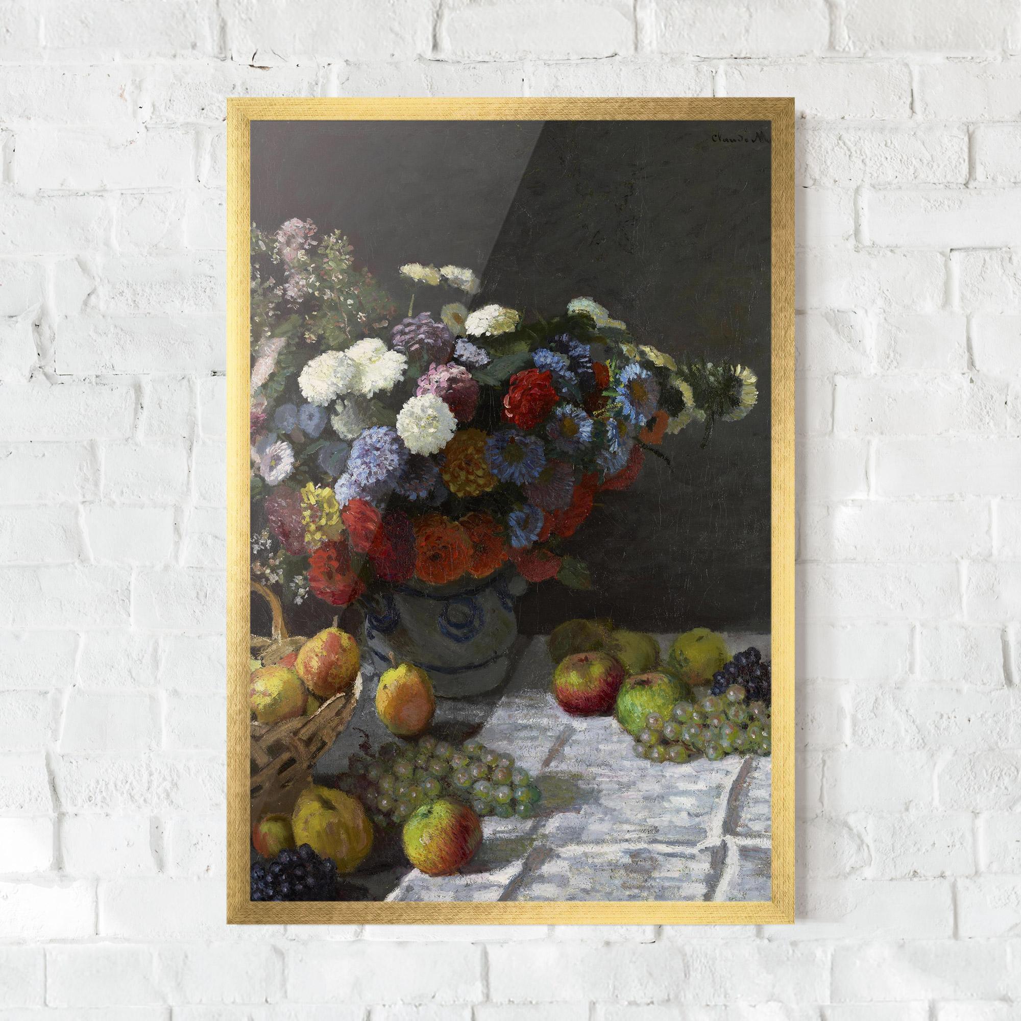 Poster Înrămat Still Life With Flowers mockup 0