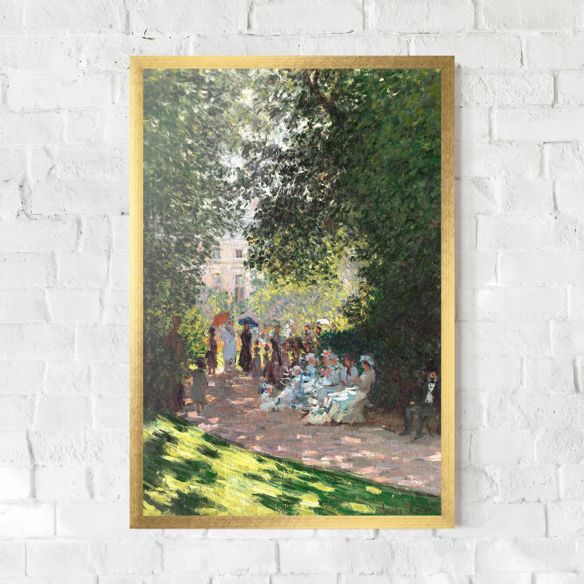 Poster Înrămat The Parc Monceau mockup 0