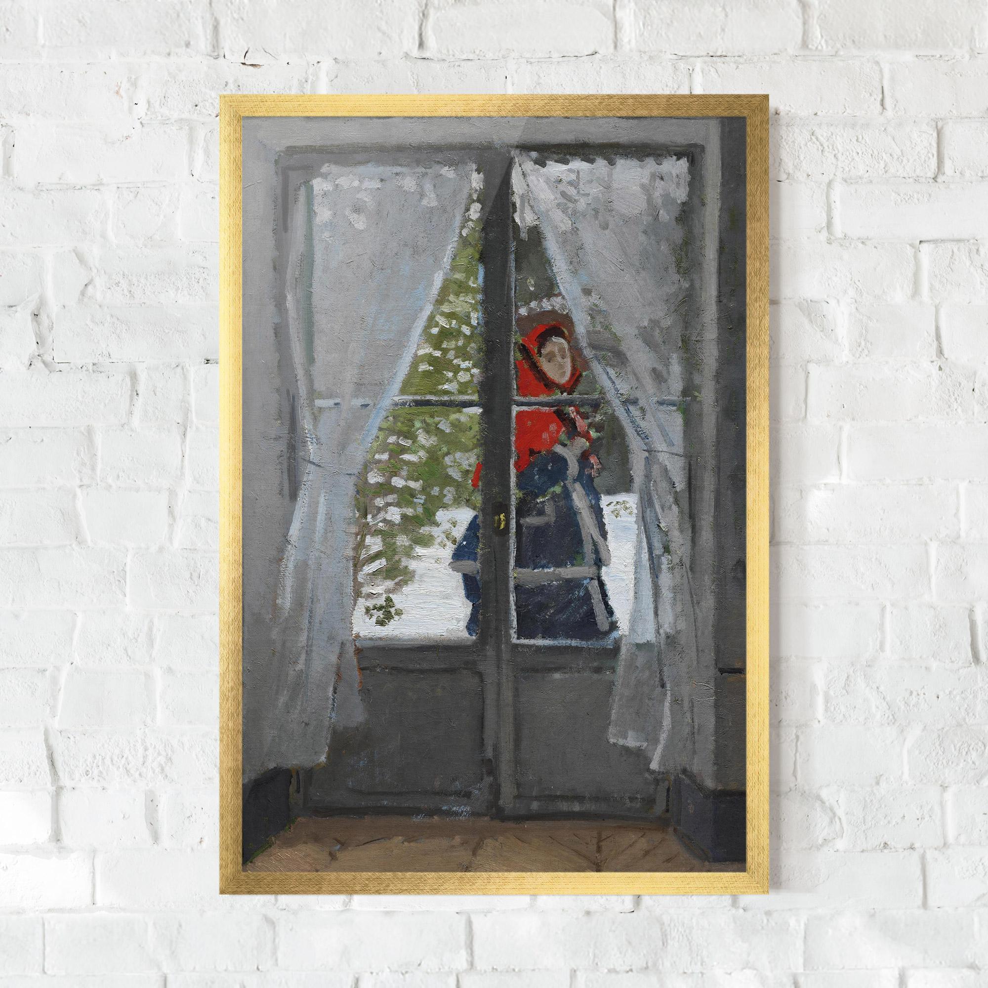 Poster Înrămat The Red Kerchief mockup 0