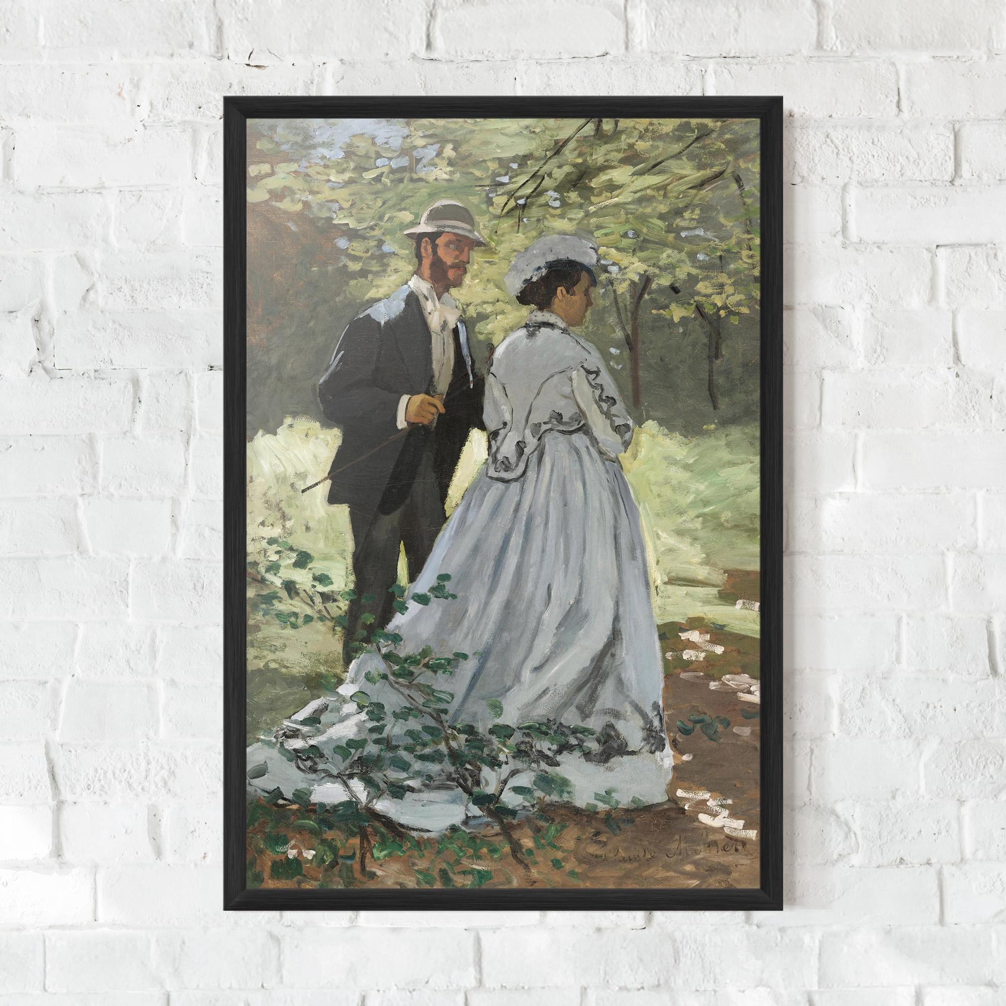 Poster Înrămat Bazille And Camille mockup 0