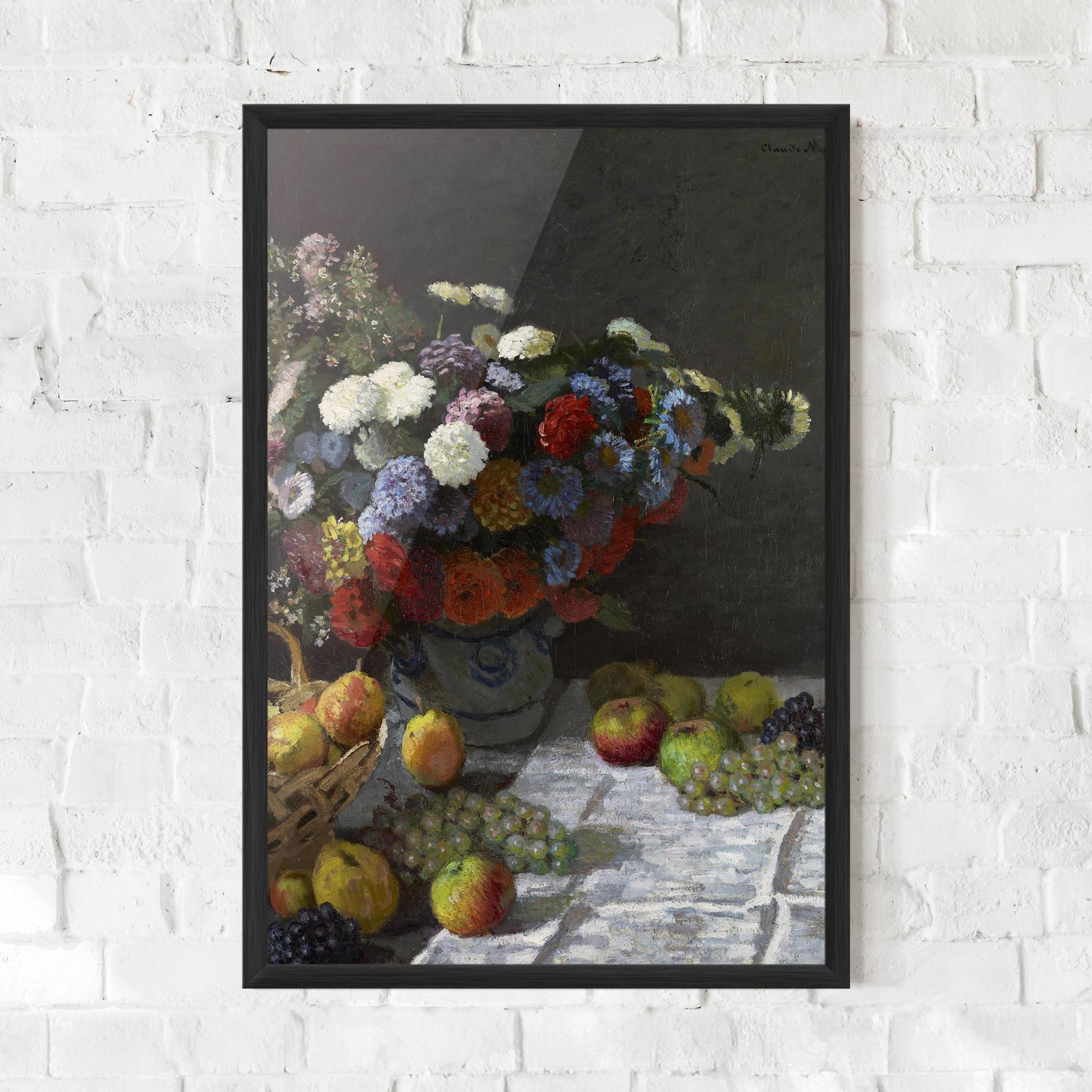 Poster Înrămat Still Life With Flowers mockup 0