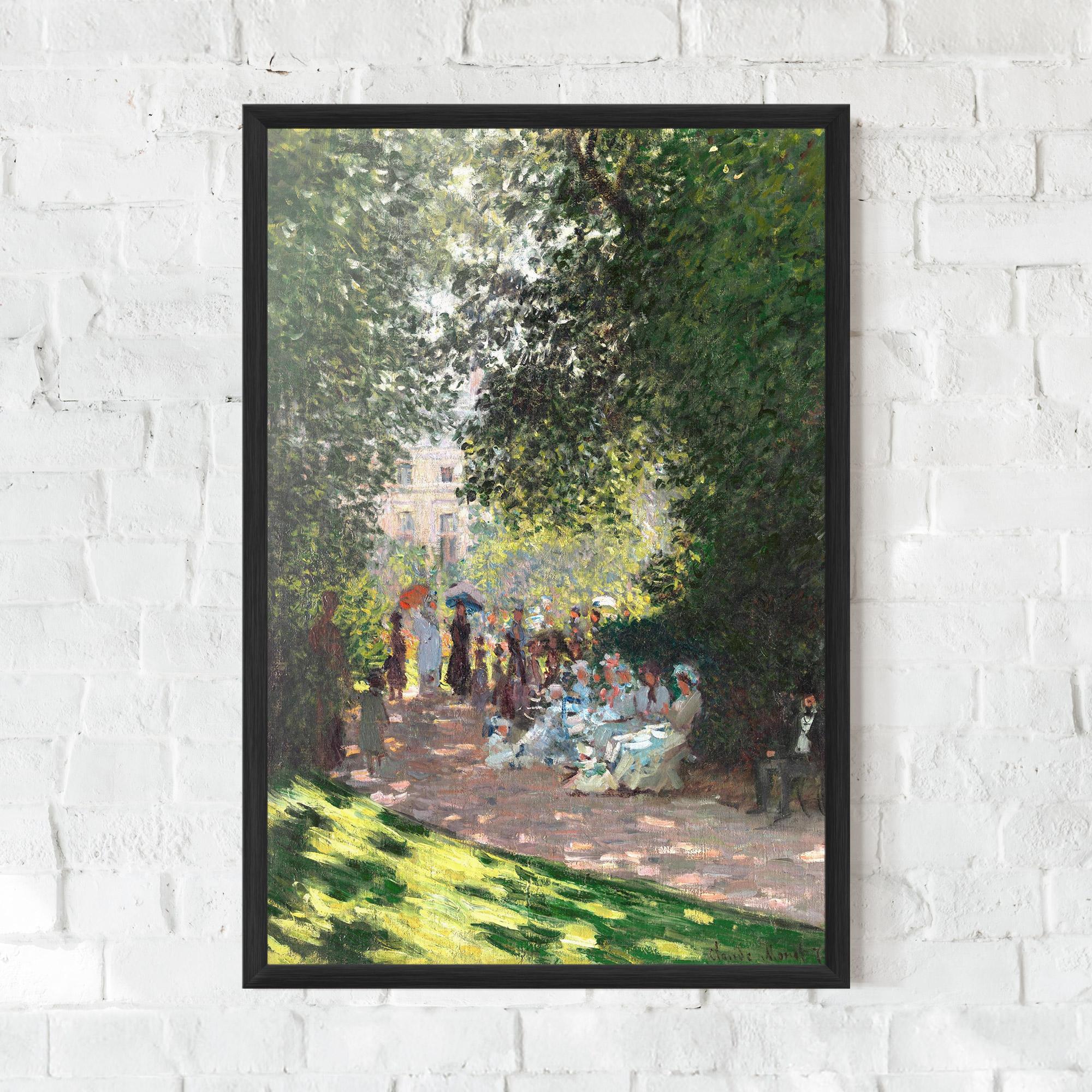 Poster Înrămat The Parc Monceau mockup 0