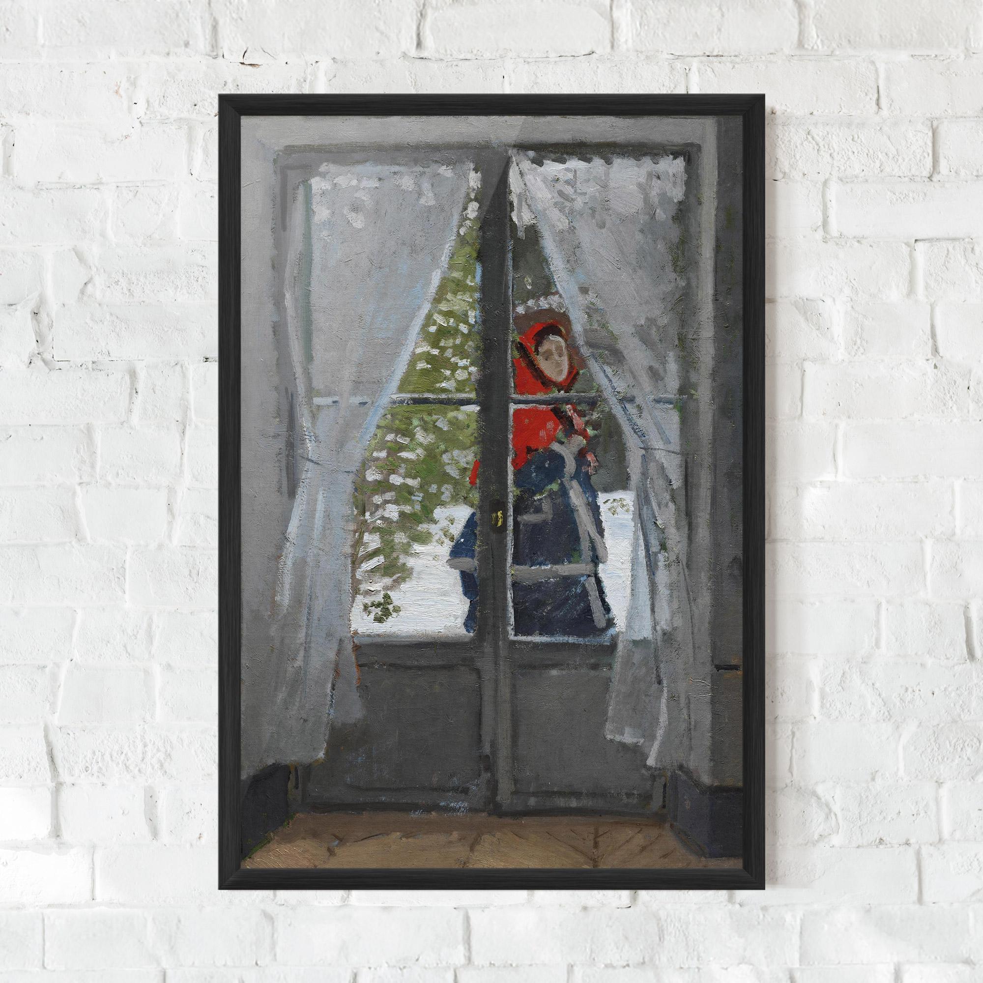 Poster Înrămat The Red Kerchief mockup 0