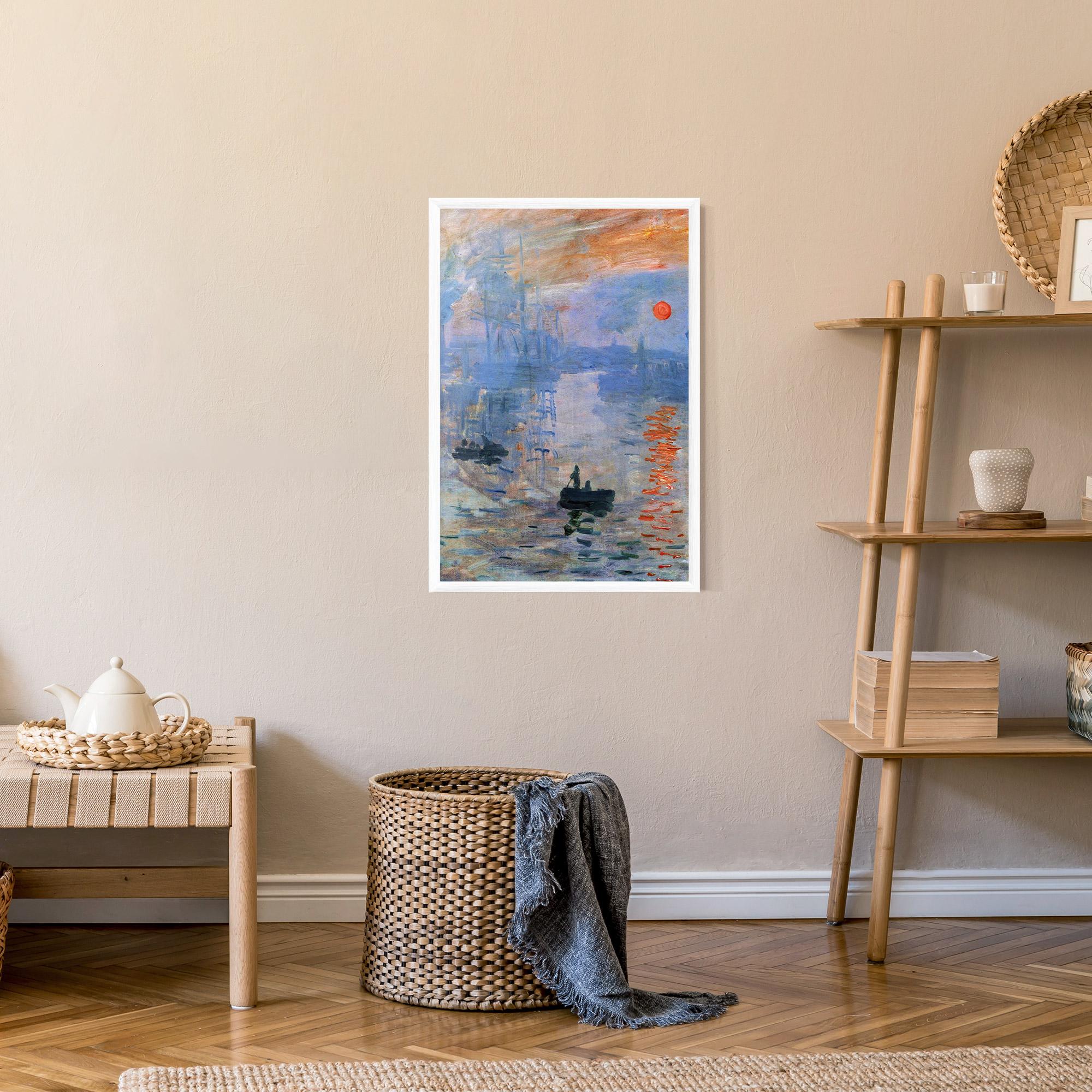 Poster Înrămat Sunrise Painting mockup 9
