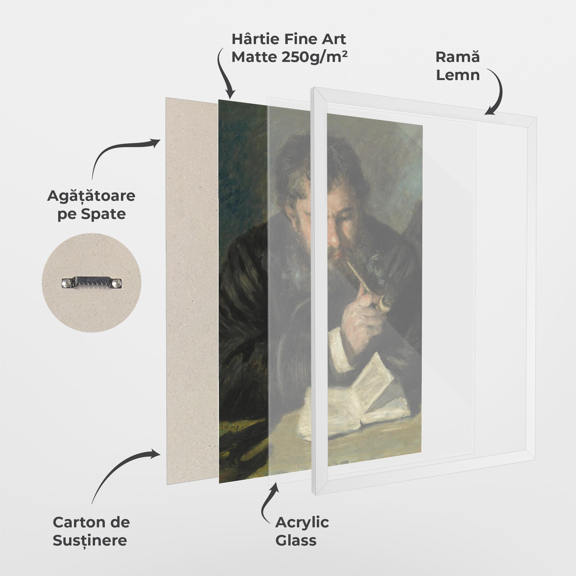 Poster Înrămat Claude Monet By Pierre mockup 1