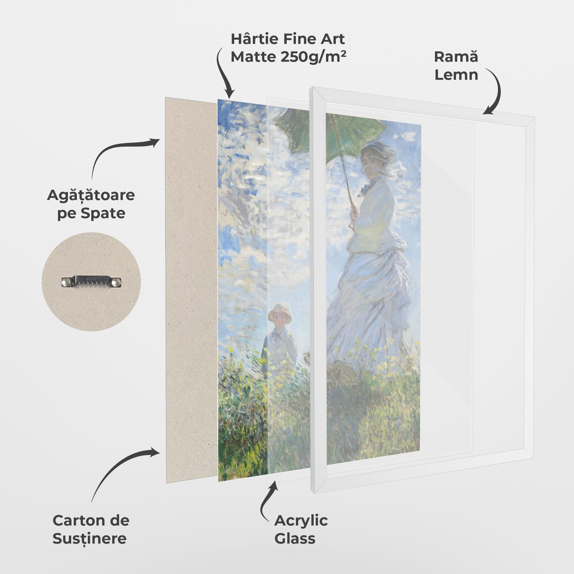 Poster Înrămat Parasol Painting mockup 1