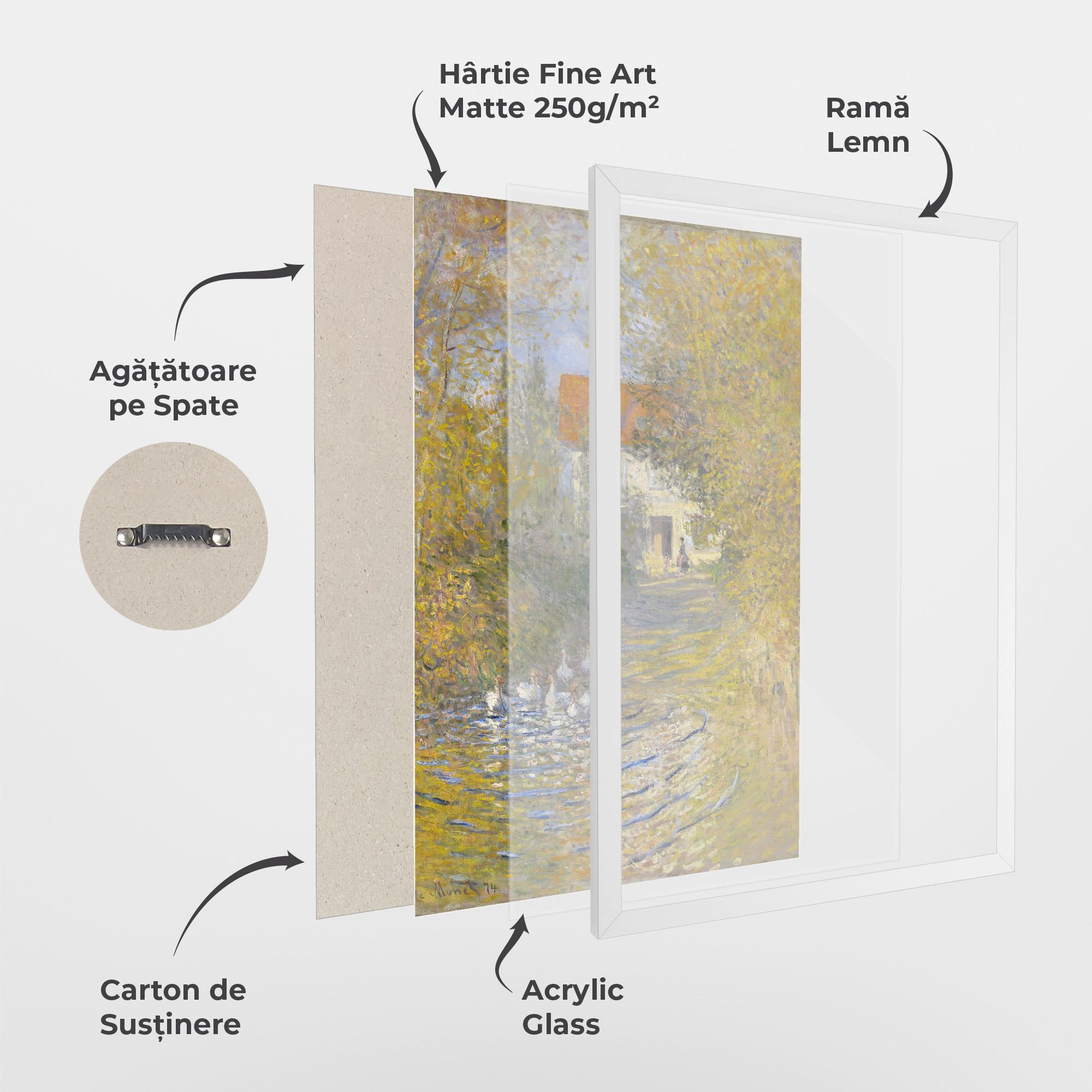 Poster Înrămat The Geese mockup 1