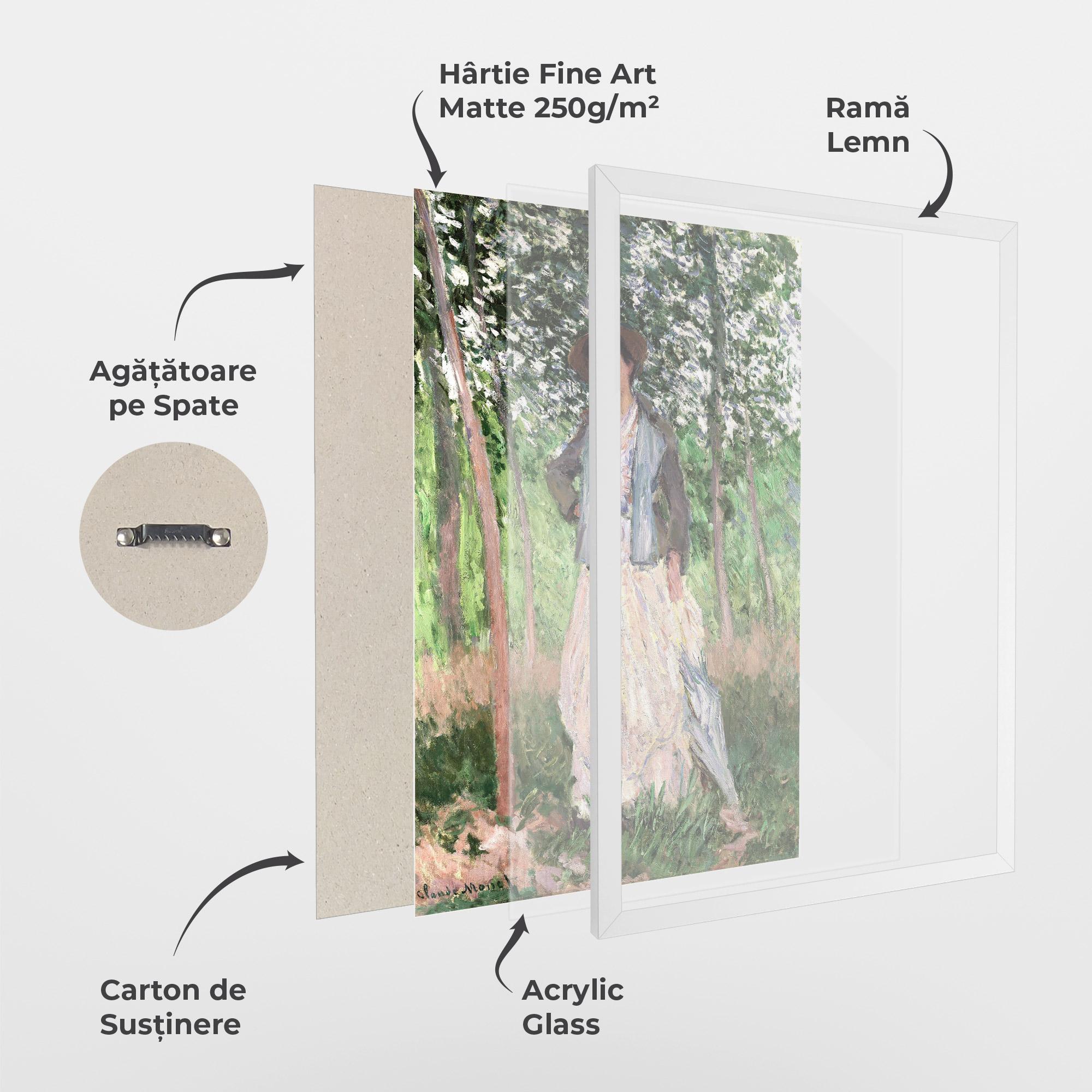 Poster Înrămat The Stroller mockup 1