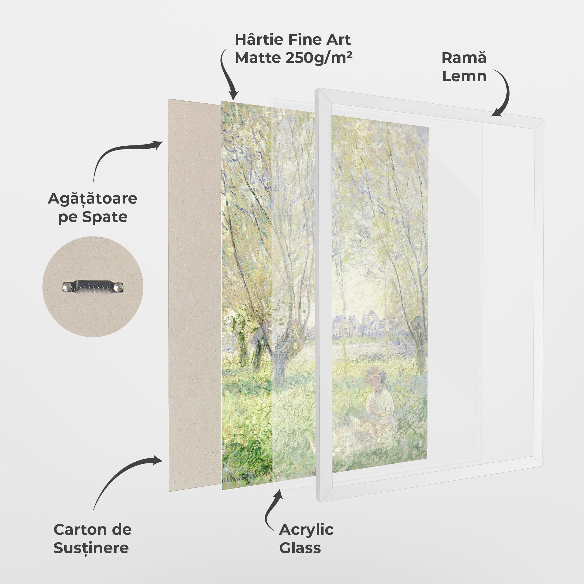 Poster Înrămat Under The Willows mockup 1