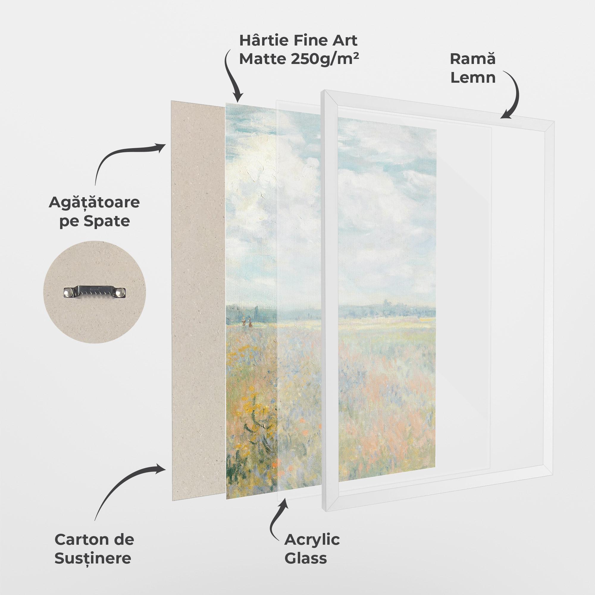 Poster Înrămat Vintage Artwork mockup 1