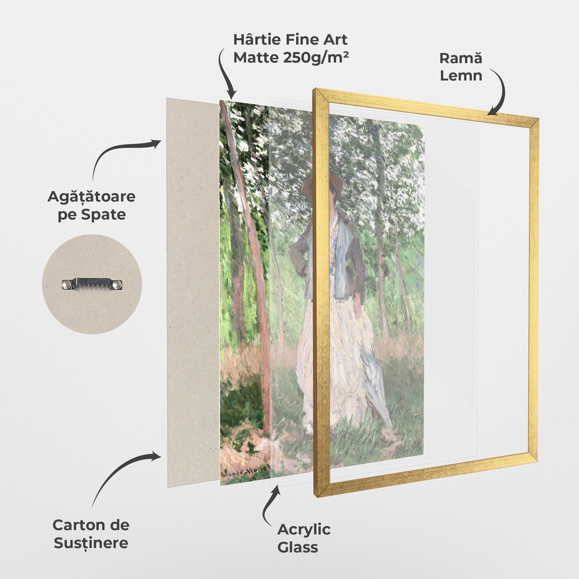 Poster Înrămat The Stroller mockup 1