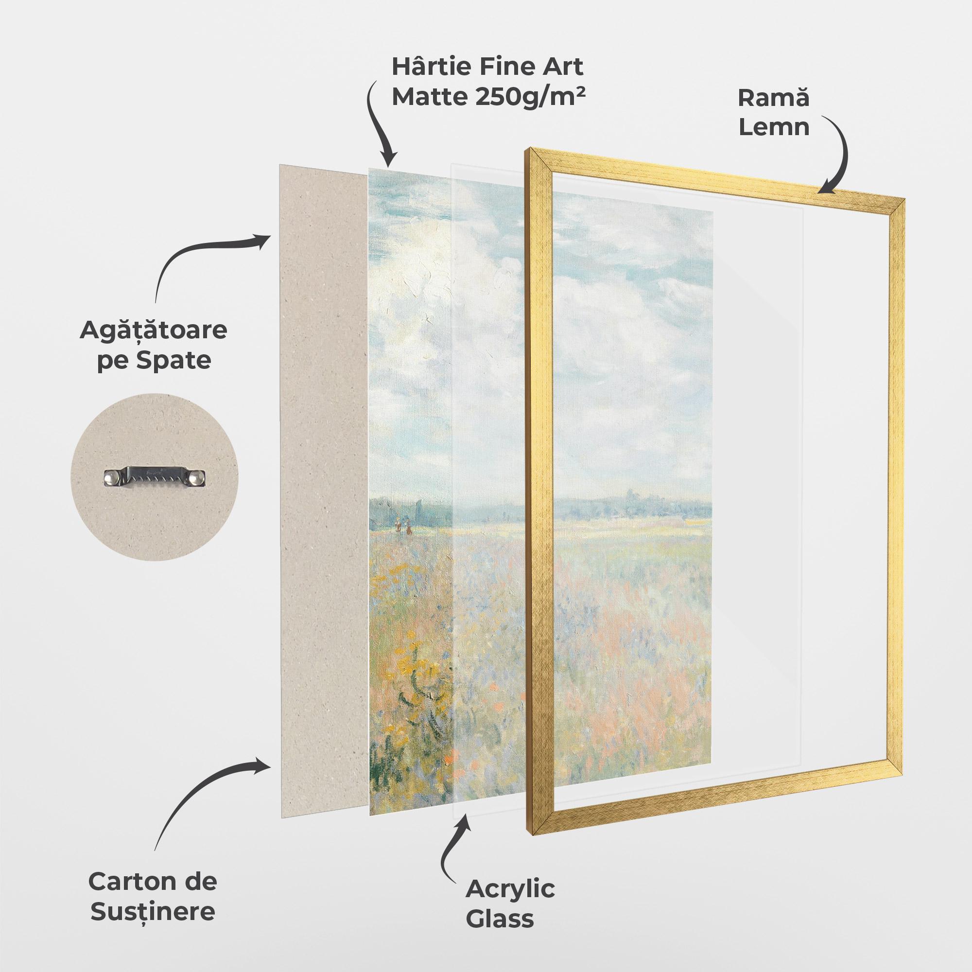 Poster Înrămat Vintage Artwork mockup 1