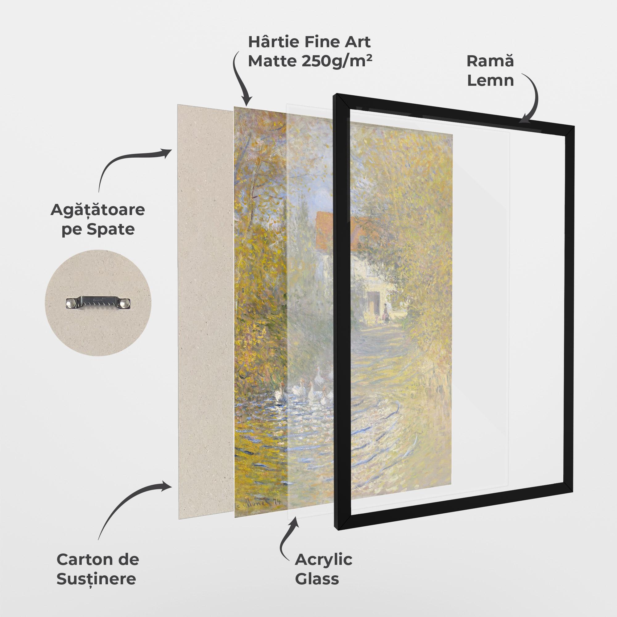 Poster Înrămat The Geese mockup 1