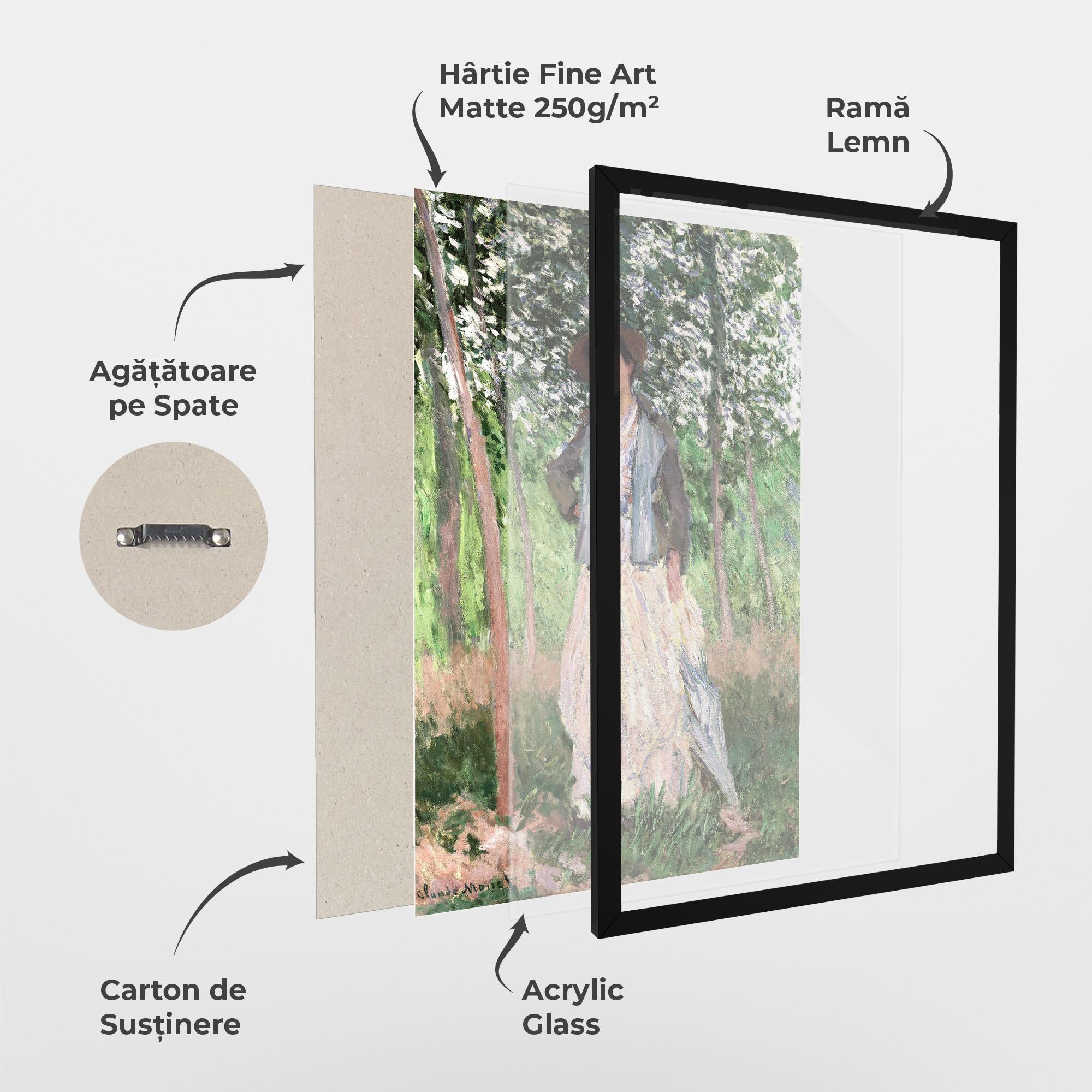 Poster Înrămat The Stroller mockup 1