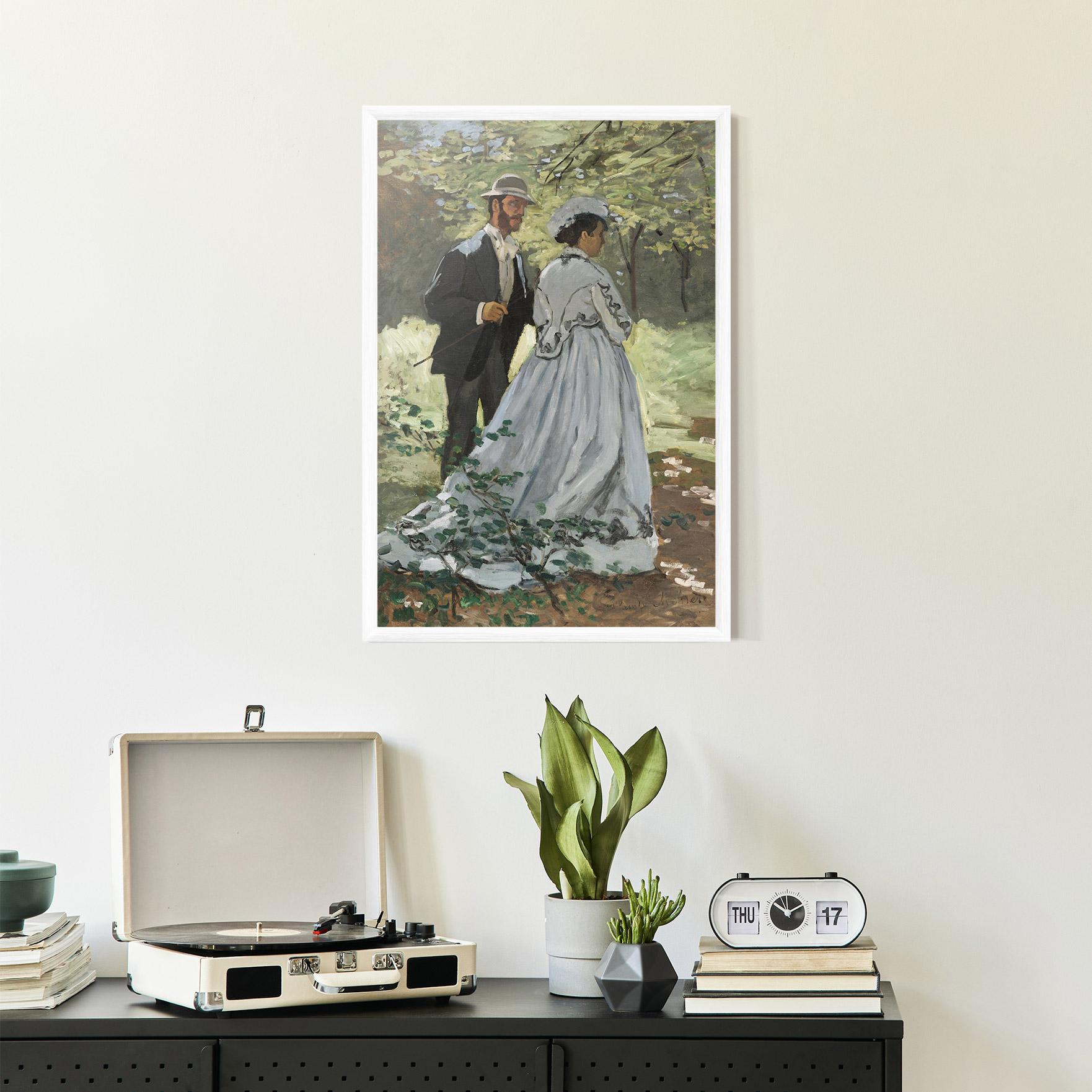 Poster Înrămat Bazille And Camille mockup 2